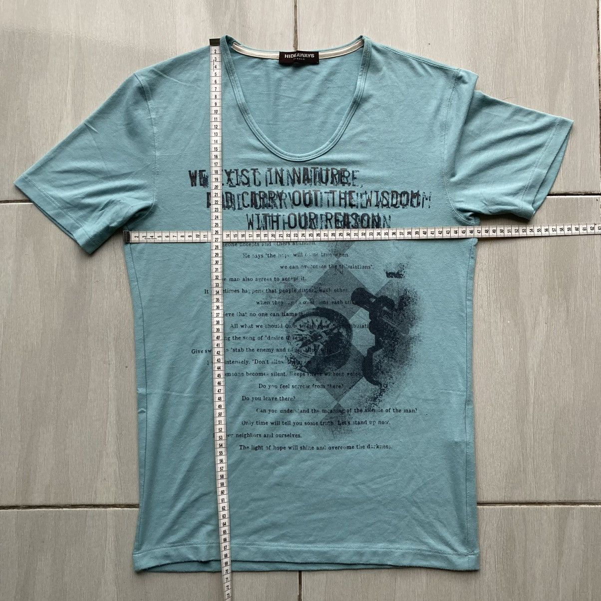 Japanese Brand × Vintage Japanese Brand Classic Poem Tshirt Archival Archive Size US S / EU 44-46 / 1 - 19 Thumbnail