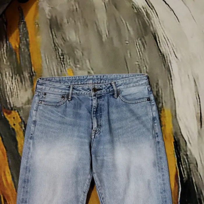 Jean × Vintage VINTAGE COTE D' IVOIRE LIGHT BLUE JEANS PANTS Size US 31 - 2 Thumbnail