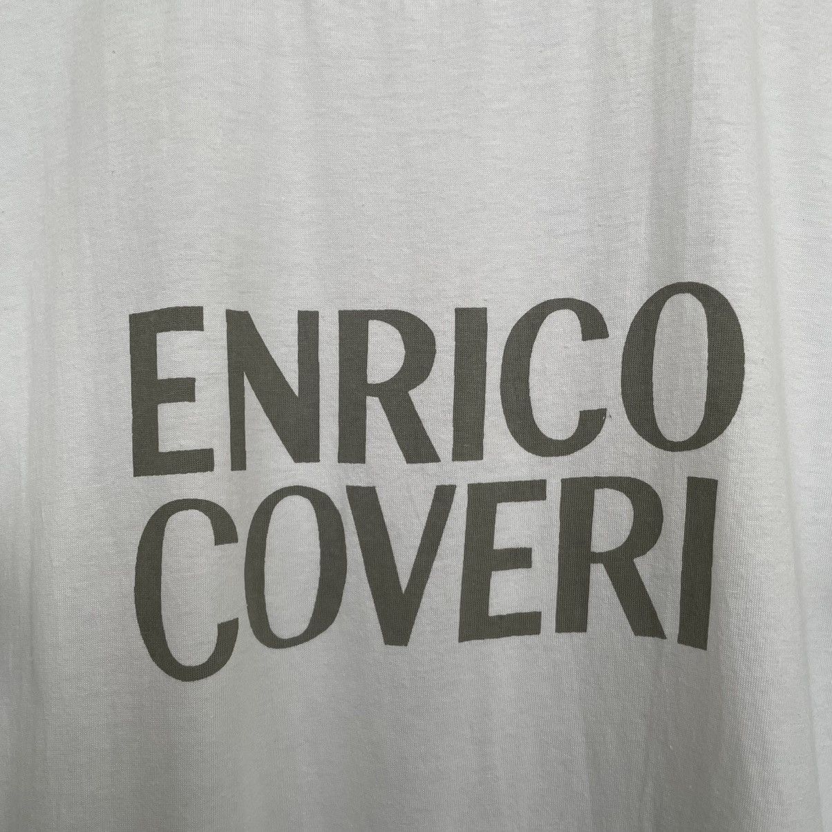 Enrico Coveri 90s Enrico Coveri Spell Out T Shirt Size US L / EU 52-54 / 3 - 2 Thumbnail