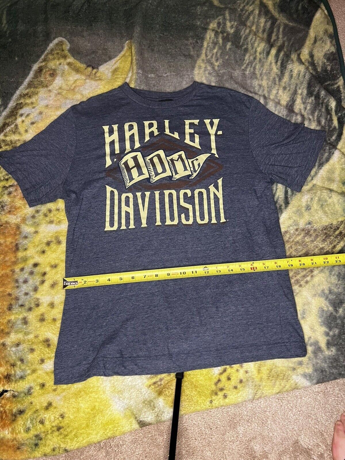 Harley Davidson Vintage Harley-Davidson Graphic Tee Large Size ONE SIZE - 4 Thumbnail