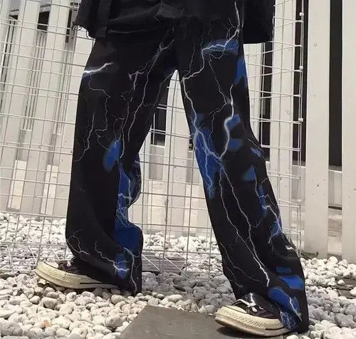 Jean Storm print pants Size US 32 / EU 48 - 4 Thumbnail