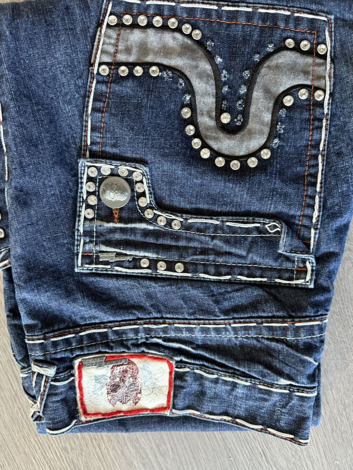 Vintage Laguna Beach Men’s Denim Jeans Size US 36 / EU 52 - 7 Thumbnail