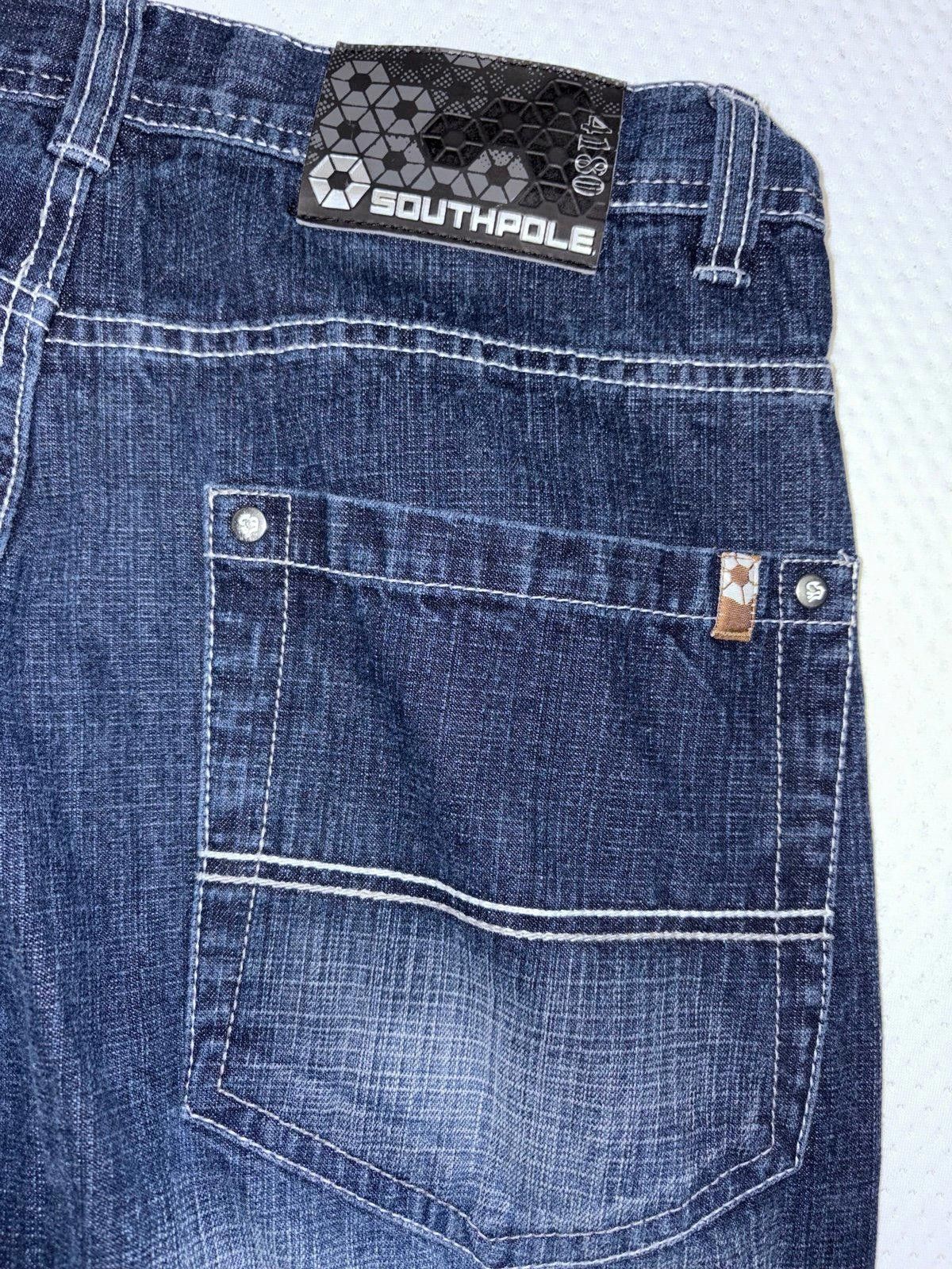 Southpole Vintage Southpole Jeans Skater Y2k dark wash navy logo blue Size US 34 / EU 50 - 3 Thumbnail