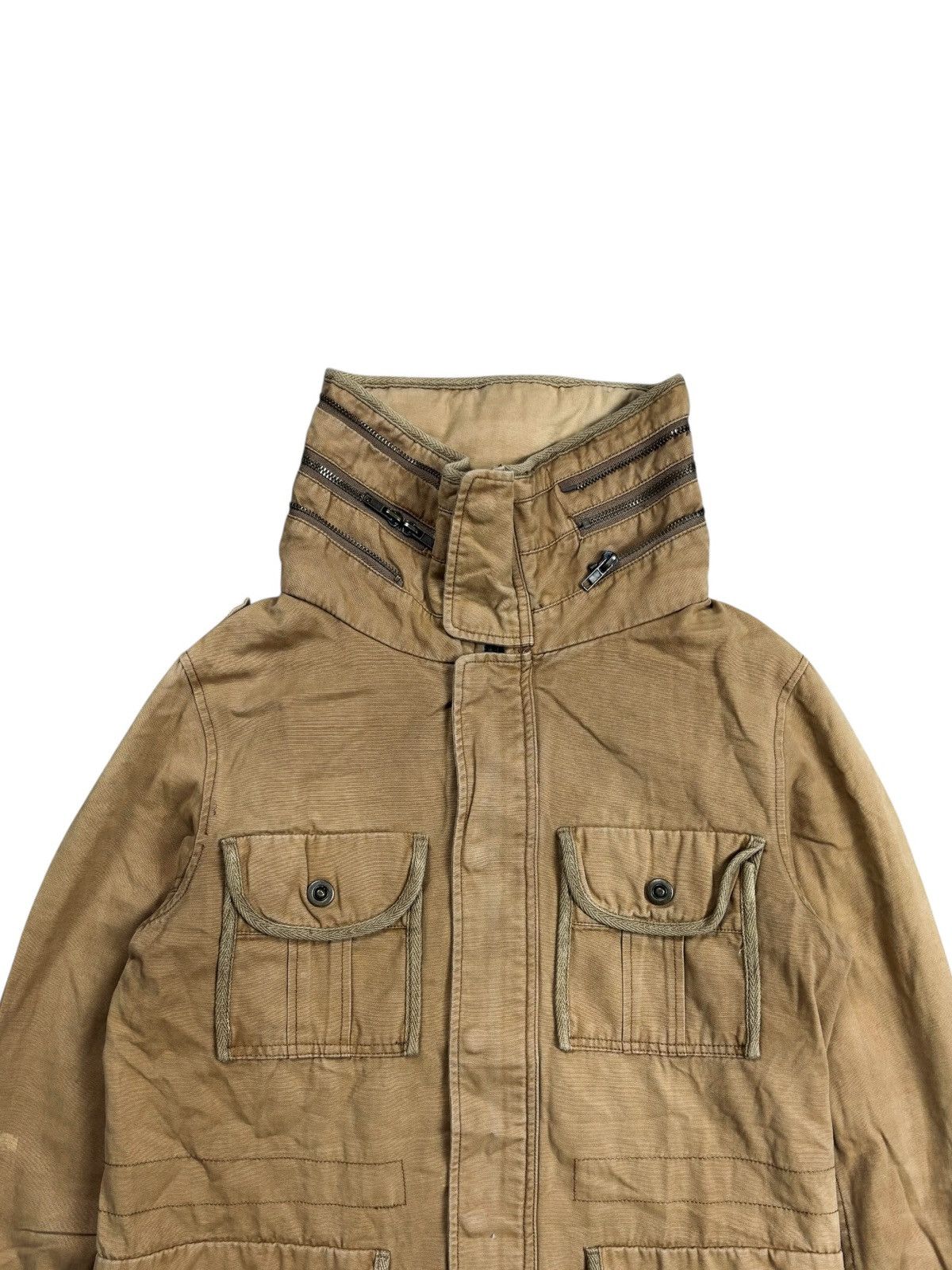 GOA 2000s GOA - Apocalypse Style Zip Bono Jacket Size US M / EU 48-50 / 2 - 5 Thumbnail