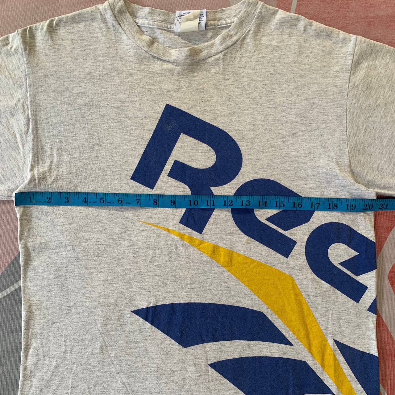 Reebok Vintage 90s REEBOK Big Logo T-shirt Size US M / EU 48-50 / 2 - 9 Thumbnail
