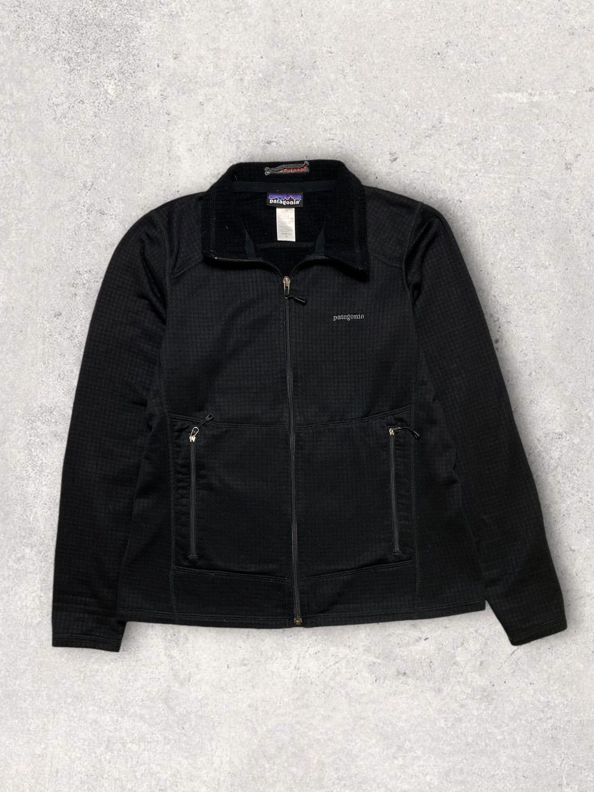 Designer × Patagonia Patagonia black Polar sweatshirt black fleece zip hoodie Size M / US 6-8 / IT 42-44 - 1 Thumbnail