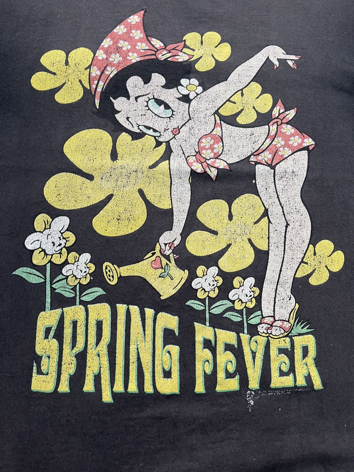 Vintage VINTAGE 90S SUN FADED BETTY BOOP TEE VERY RARE Size US M / EU 48-50 / 2 - 2 Thumbnail
