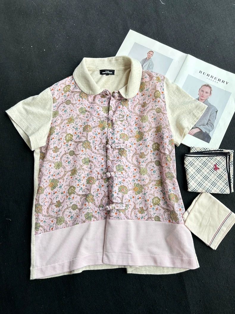 Comme des Garcons Comme Des Garcons Fancy Chinese-style buttoned short sleev Size M / US 6-8 / IT 42-44 - 3 Thumbnail