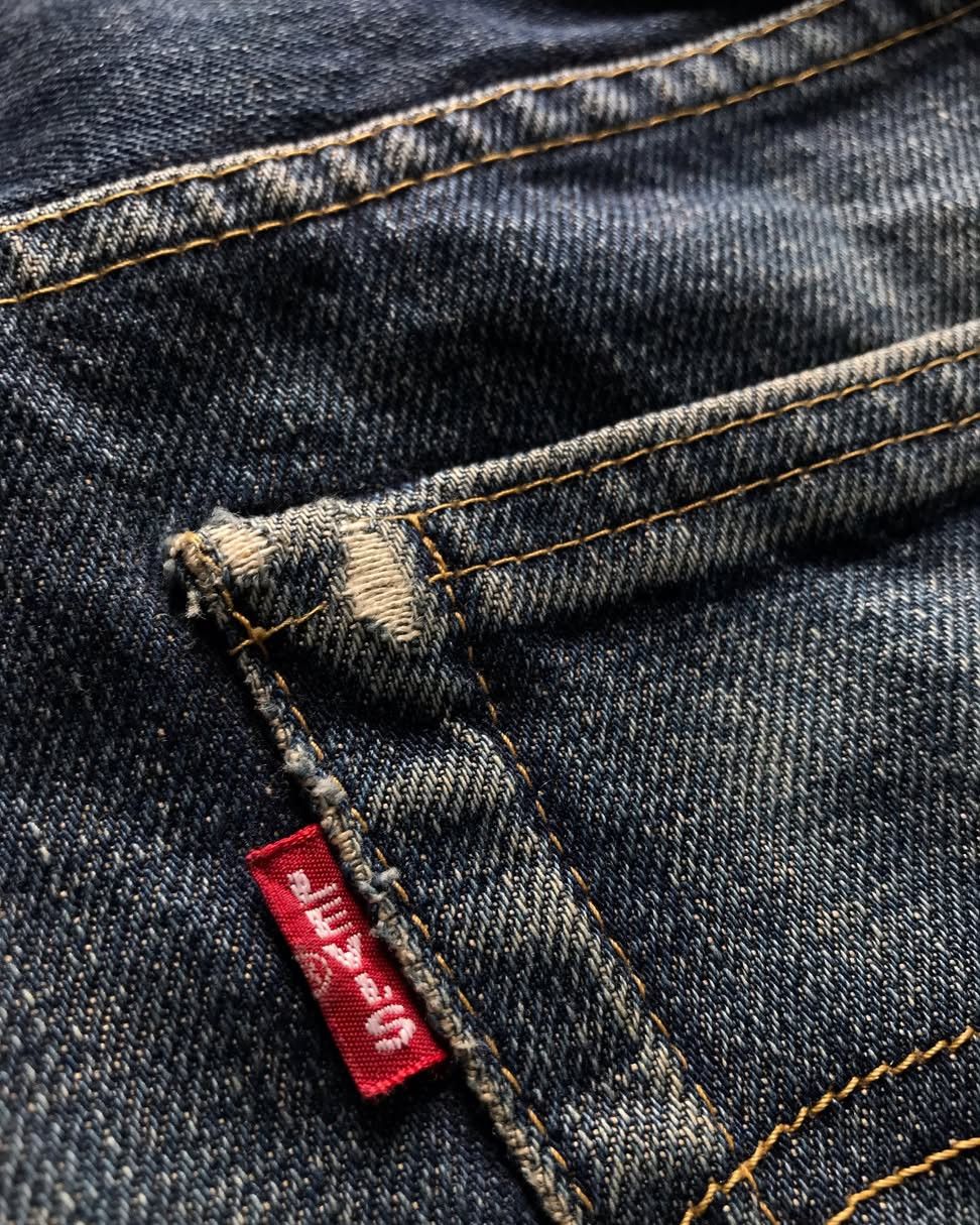Levi's 501XX C big E selvedge raw denim Size US 33 - 4 Thumbnail