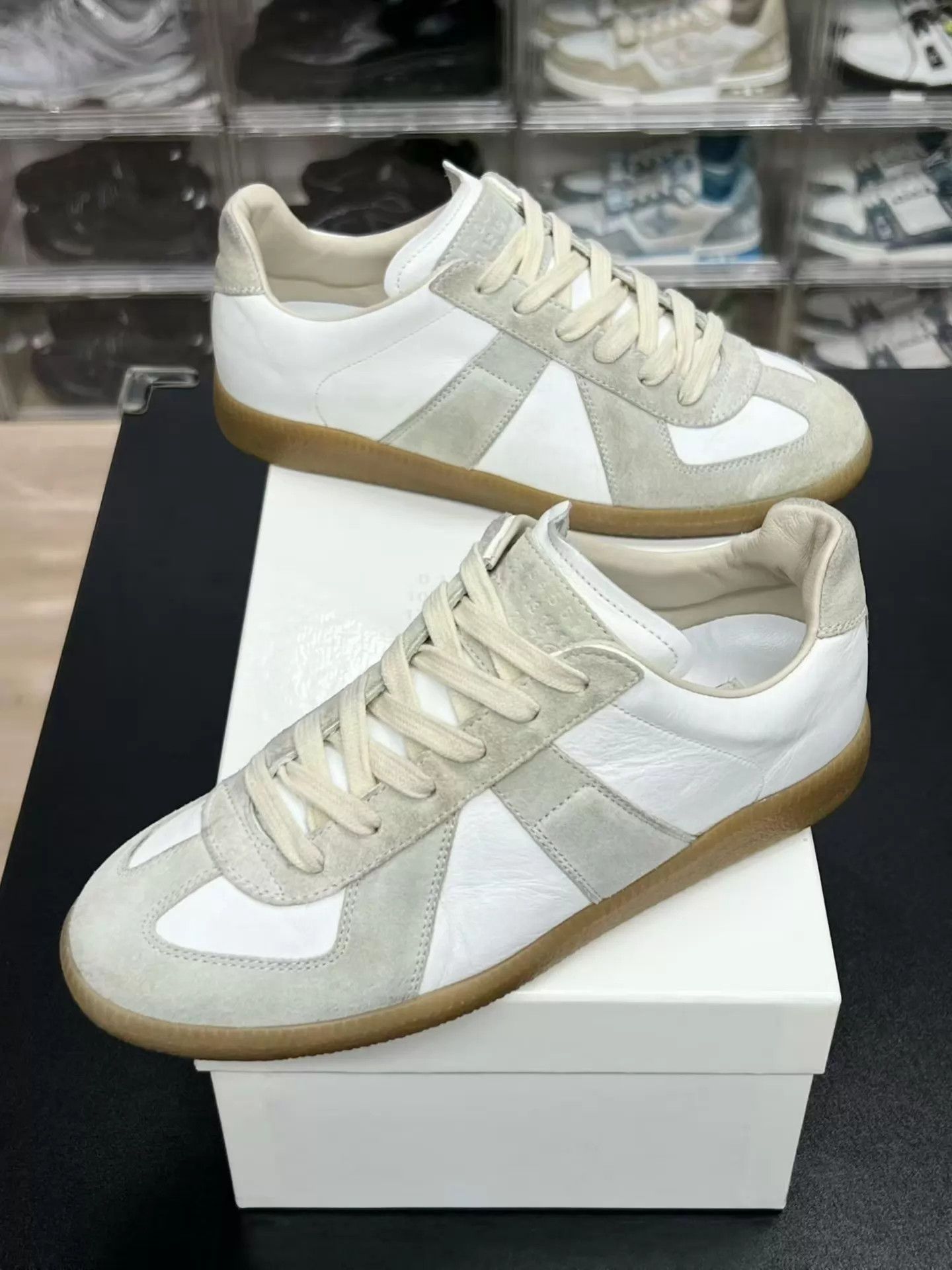 Maison Margiela Maison Margiela Future off-white gray 37.5 Size US 7 / IT 37 - 1 Thumbnail
