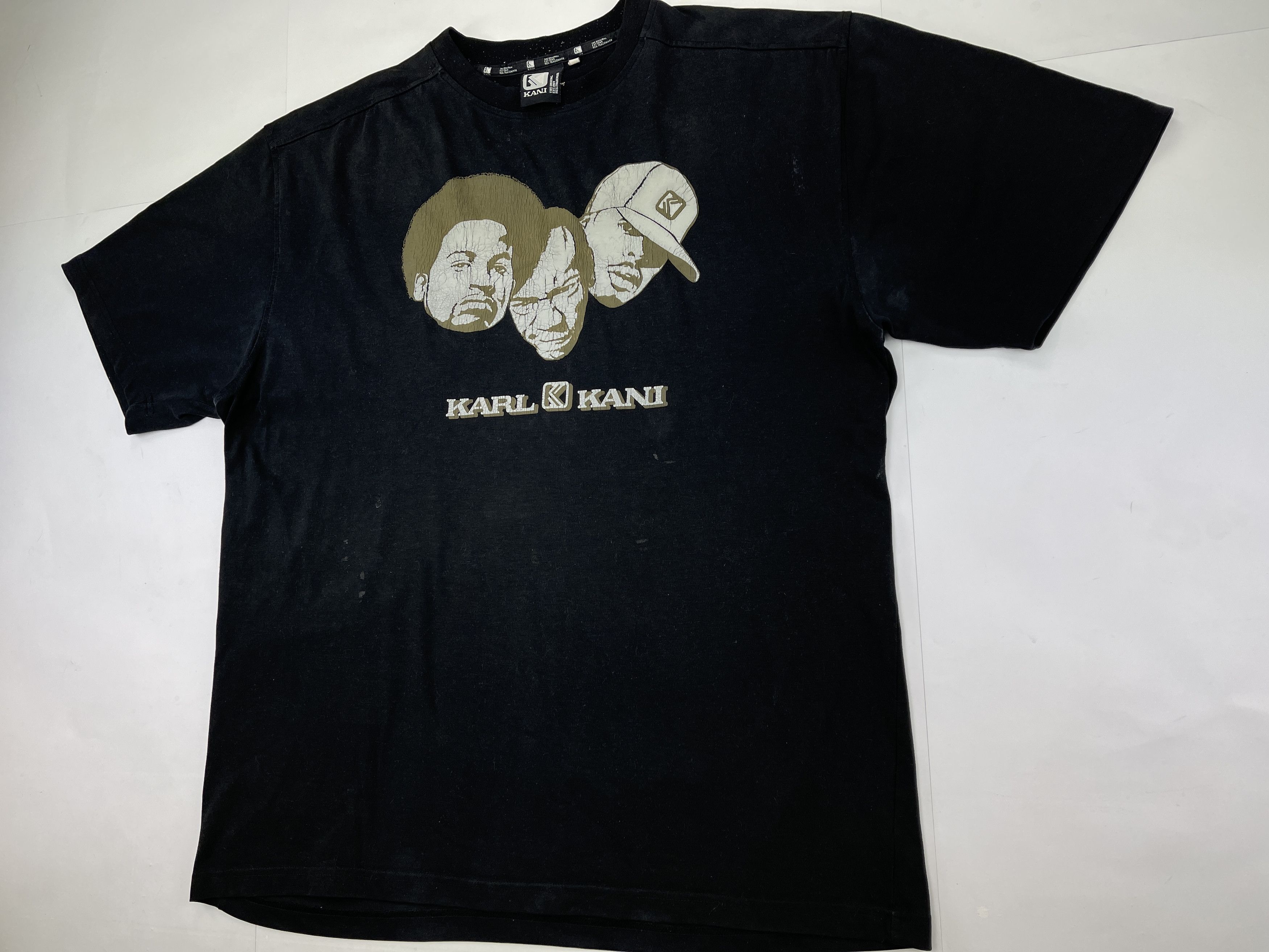 Karl Kani KARL KANI jersey, Kani Faces vintage hip hop t-shirt 90s XXL Size US XXL / EU 58 / 5 - 3 Thumbnail