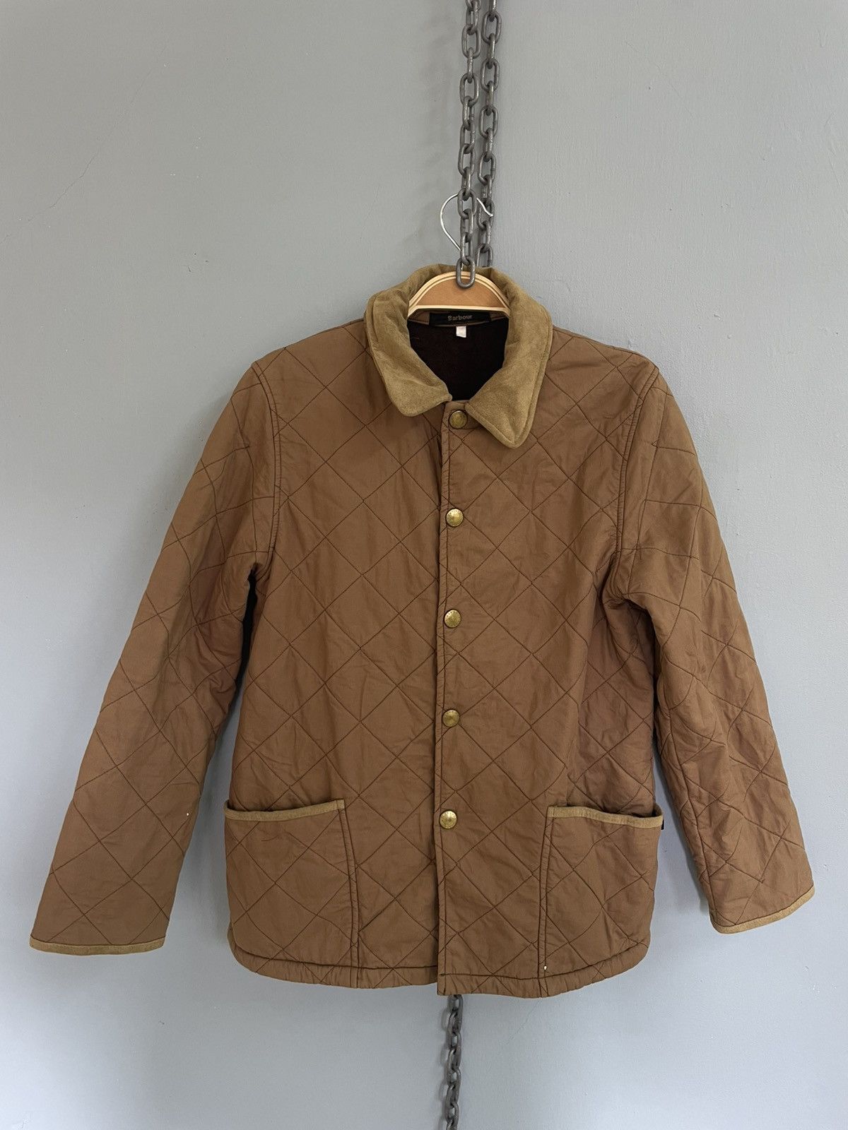 Barbour Barbour quilted button up jacket Size US S / EU 44-46 / 1 - 1 Thumbnail
