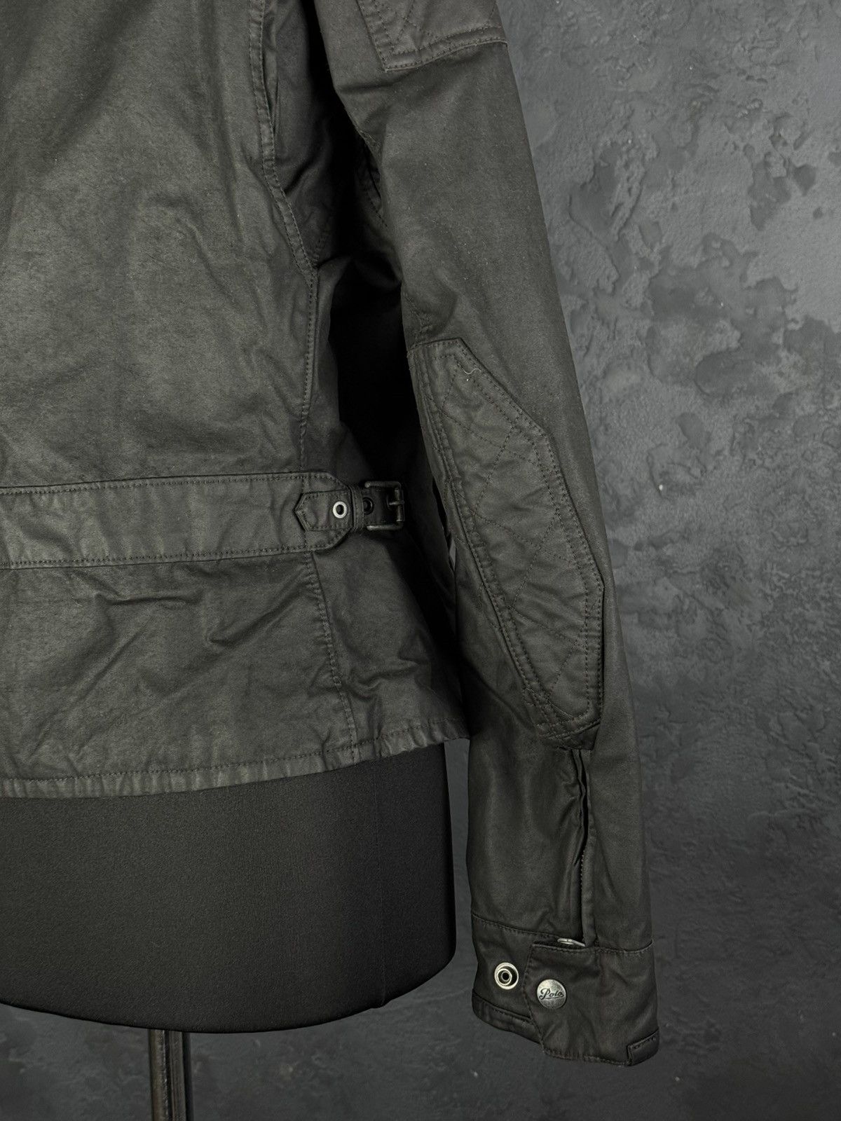 Vintage Polo Ralph Lauren Double Riders Oiled Leather Jacket SizeS-M Size US S / EU 44-46 / 1 - 15 Thumbnail