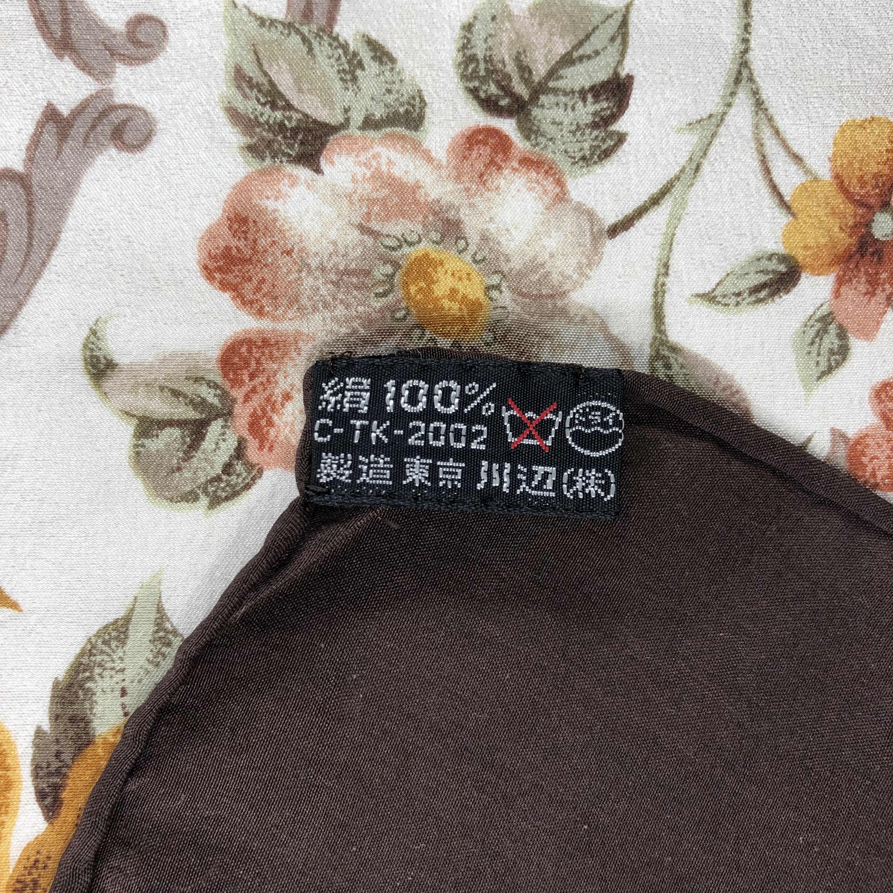 Renoma × Vintage Vintage Renoma Silk Scarf Size ONE SIZE - 5 Thumbnail