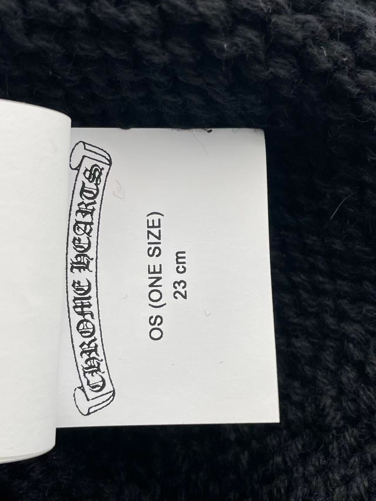 Chrome Hearts Chrome Hearts Black CH Cross Cashmere Beanie Size ONE SIZE - 8 Thumbnail