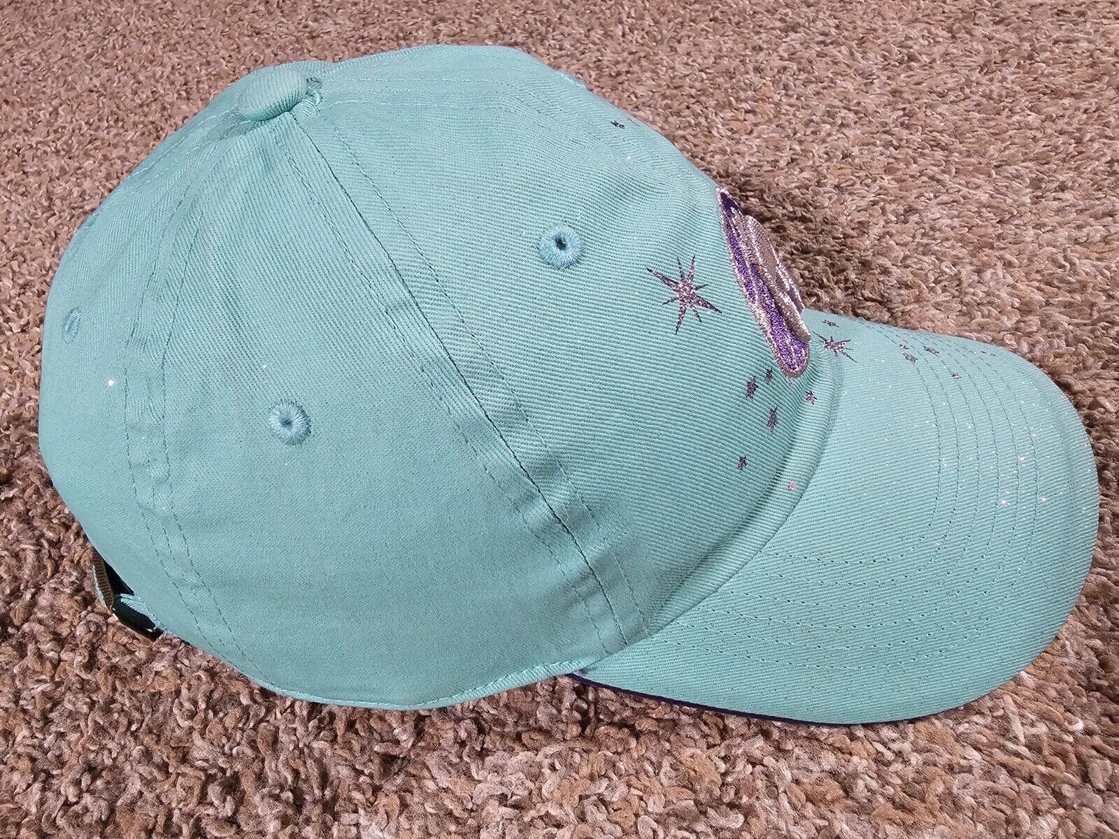 Designer '47 Spartan Helmet Embroidered Logo hat Teal Purple Kids Size ONE SIZE - 4 Thumbnail
