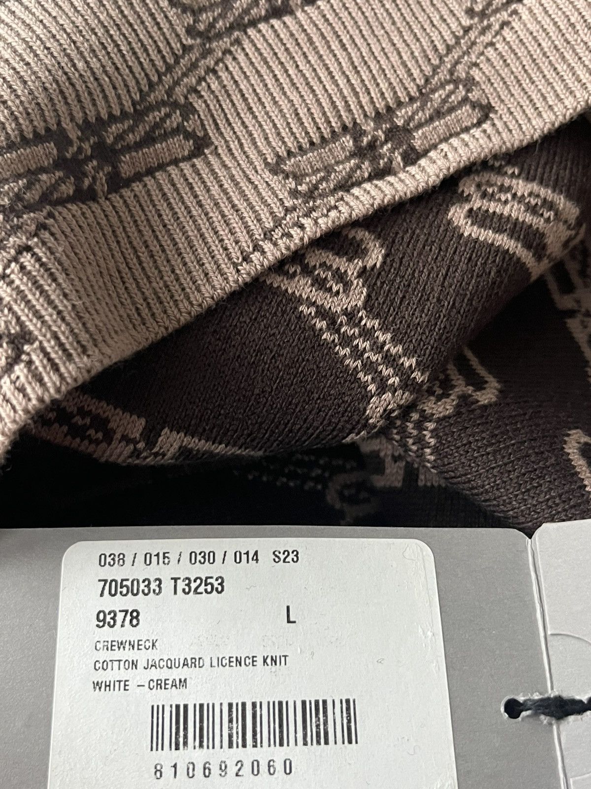 Balenciaga Runway Brand New Rare Balenciaga BB Monogram Sweater Size US L / EU 52-54 / 3 - 15 Thumbnail