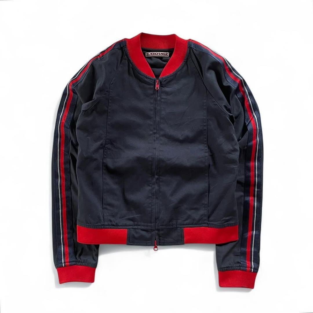 Japanese Brand Sabotage Cropped Bomber Jacket Size US S / EU 44-46 / 1 - 2 Thumbnail