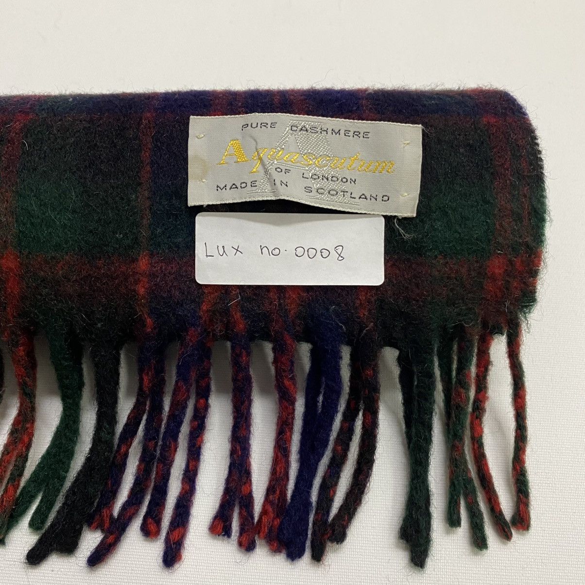 Aquascutum AQUASCUTUM SCARF MUFFLER LUX008 Size ONE SIZE - 8 Thumbnail