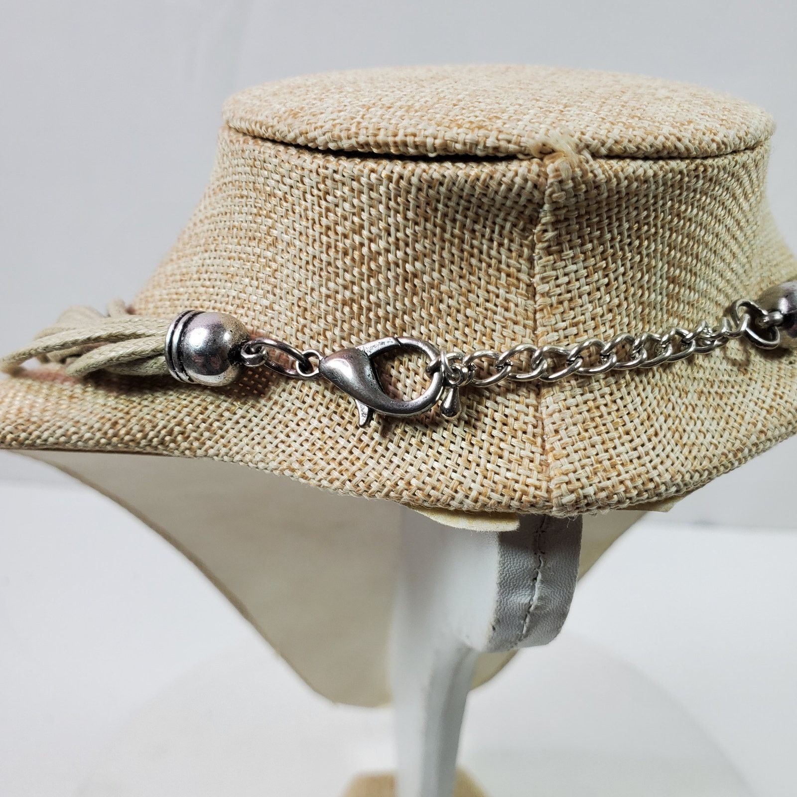 The Unbranded Brand Messy Hippie Style Silver Tone w/ Multi Rope Necklace 18" Size ONE SIZE - 4 Thumbnail