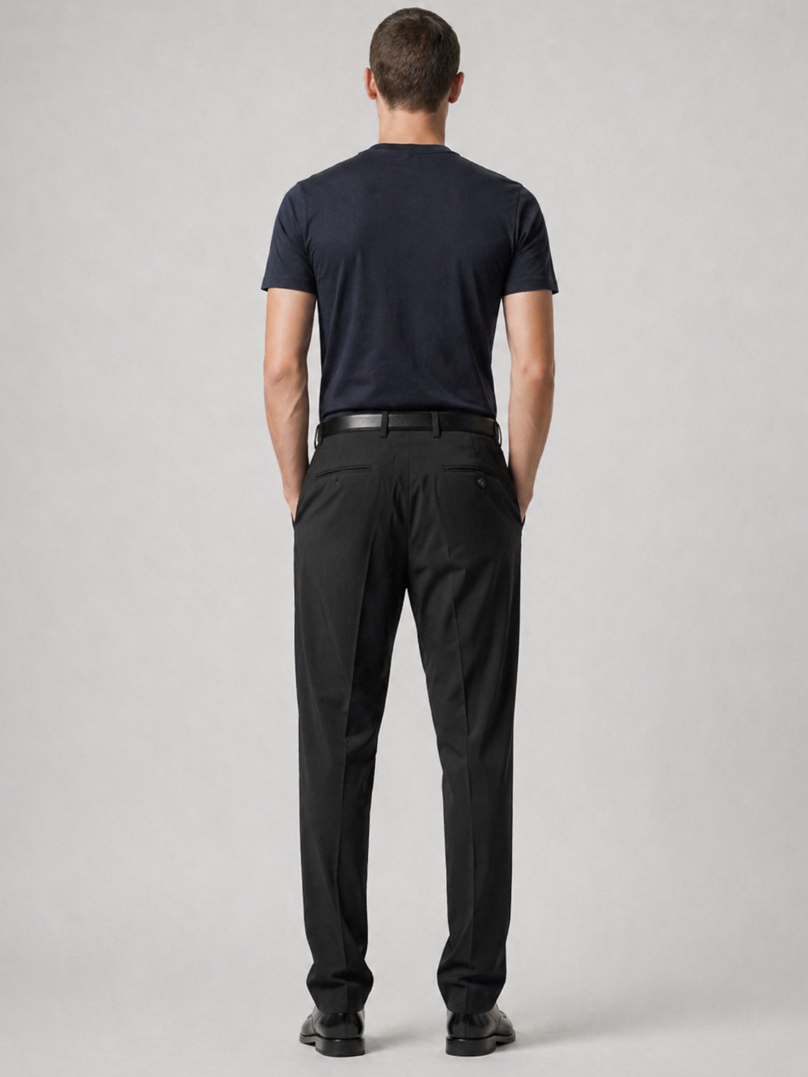 Prada Classic Prada Black Tailored Trousers Size US 34 / EU 50 - 2 Thumbnail