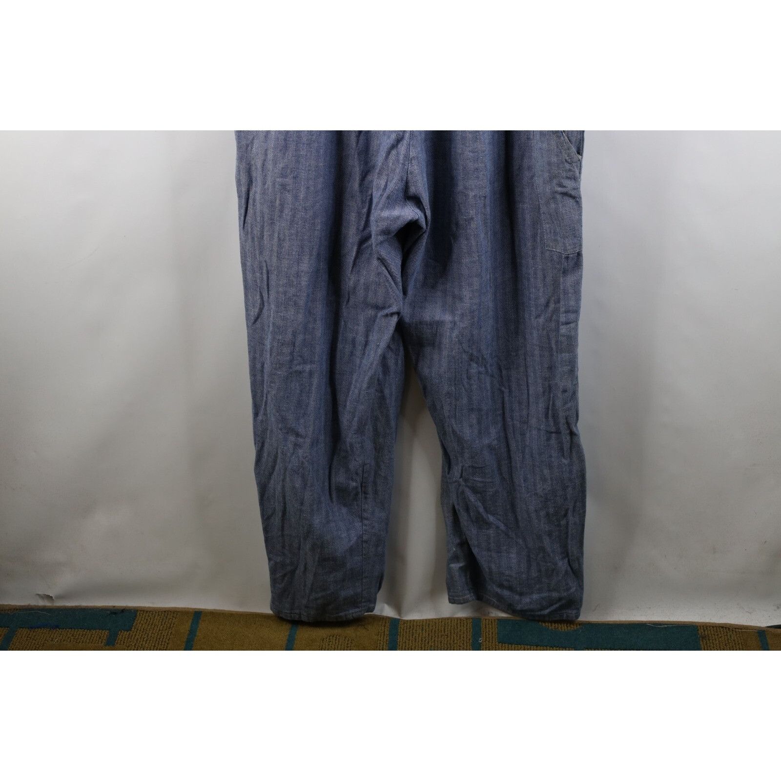 Vintage Vintage 60s Streetwear Herringbone Twill Denim Coveralls Size US 38 / EU 54 - 17 Thumbnail