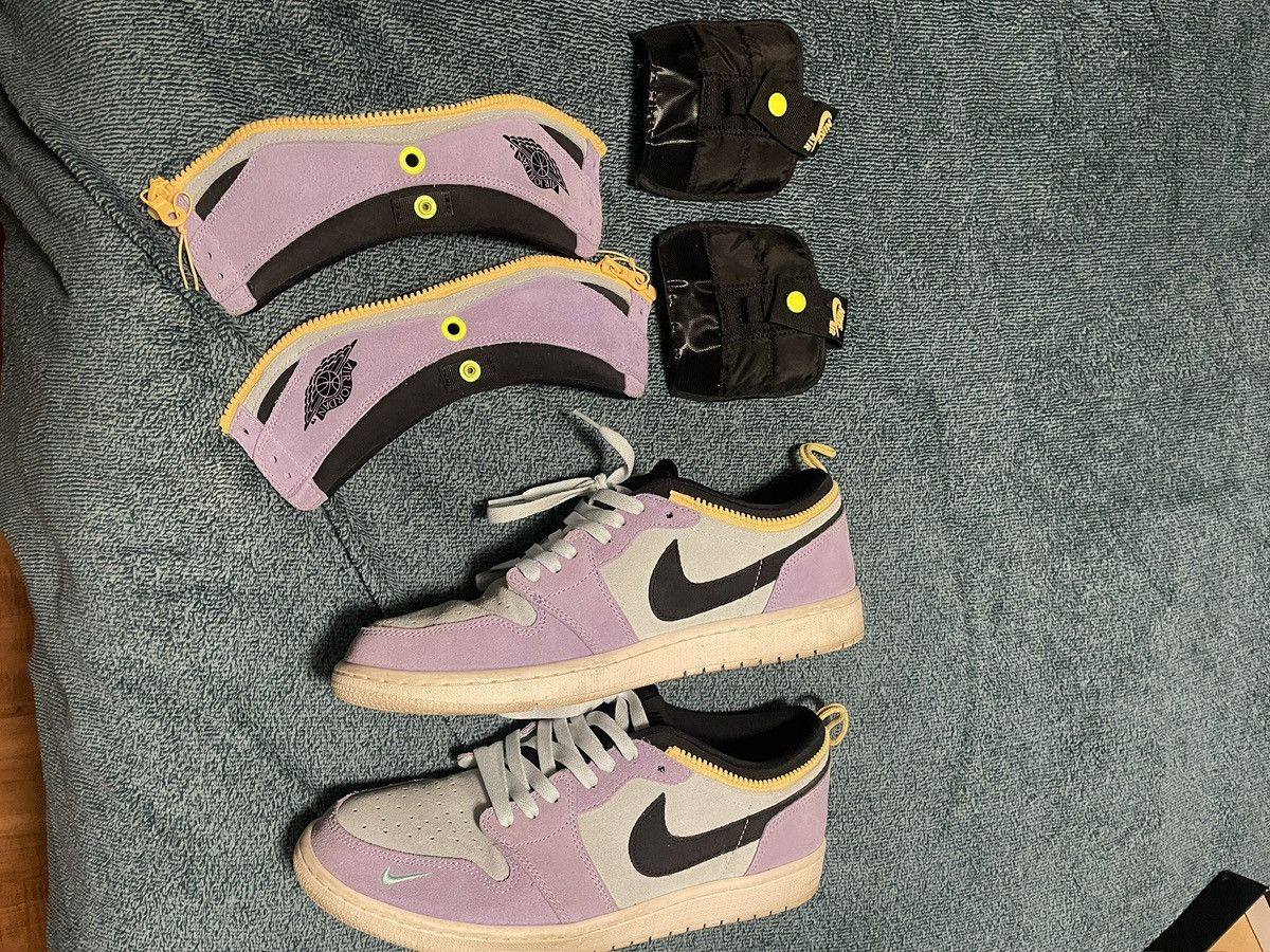 Nike Nike Jordan 1 switch Purple Pulse Size US 12 / EU 45 - 1 Thumbnail