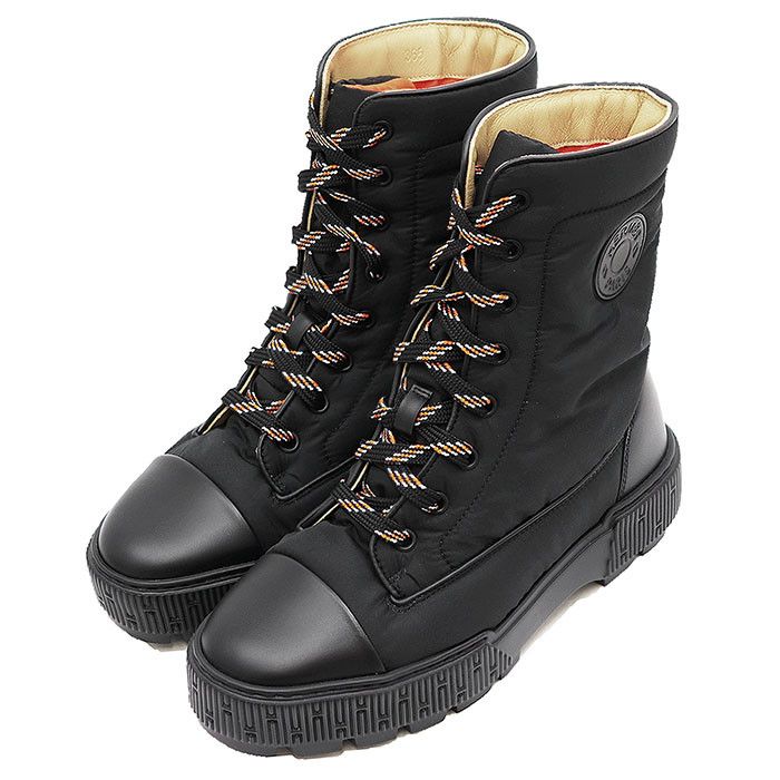Hermes Hermes Hermes Fresh Technical Fabric Chunky Sole Boots Leather Shoes DUTY FREE for USA Size ONE SIZE - 1 Thumbnail