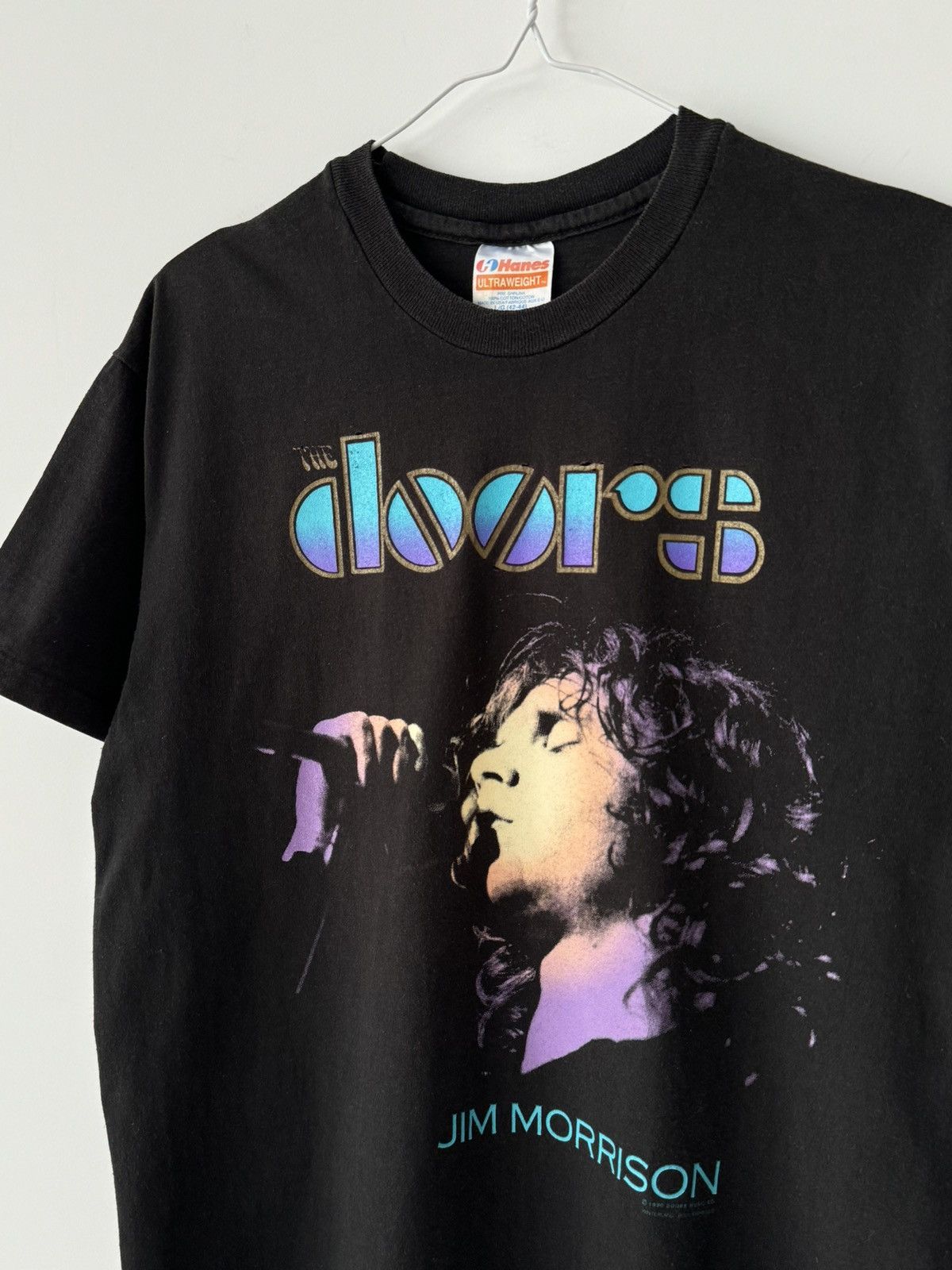 Band Tees × Vintage 1990 Vintage The Doors ‘Dance on Fire’ Jim Morrison Band Tee Size US L / EU 52-54 / 3 - 2 Thumbnail