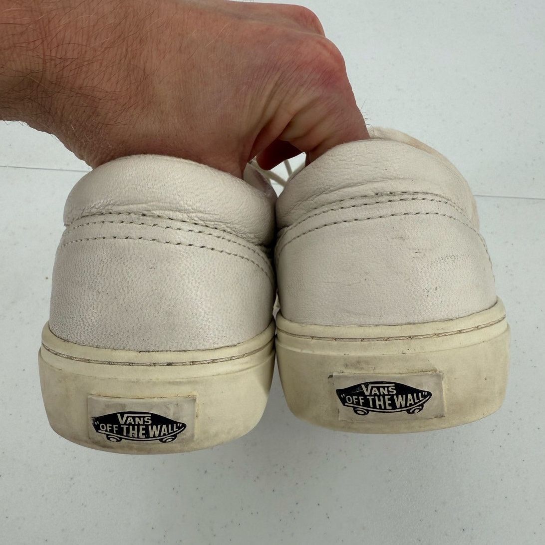 Vans Vans Unisex Old Skool Warm Beige/White Side Stripe Sneakers Size US 9 / EU 42 - 4 Thumbnail
