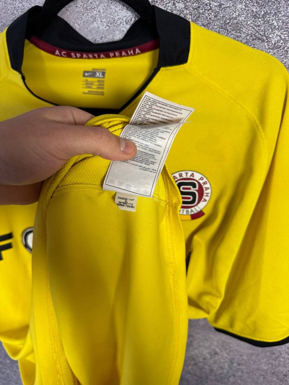 Nike × Vintage Vintage Sparta Praha 2008/09 Nike Soccer Jersey Size US XL / EU 56 / 4 - 13 Thumbnail