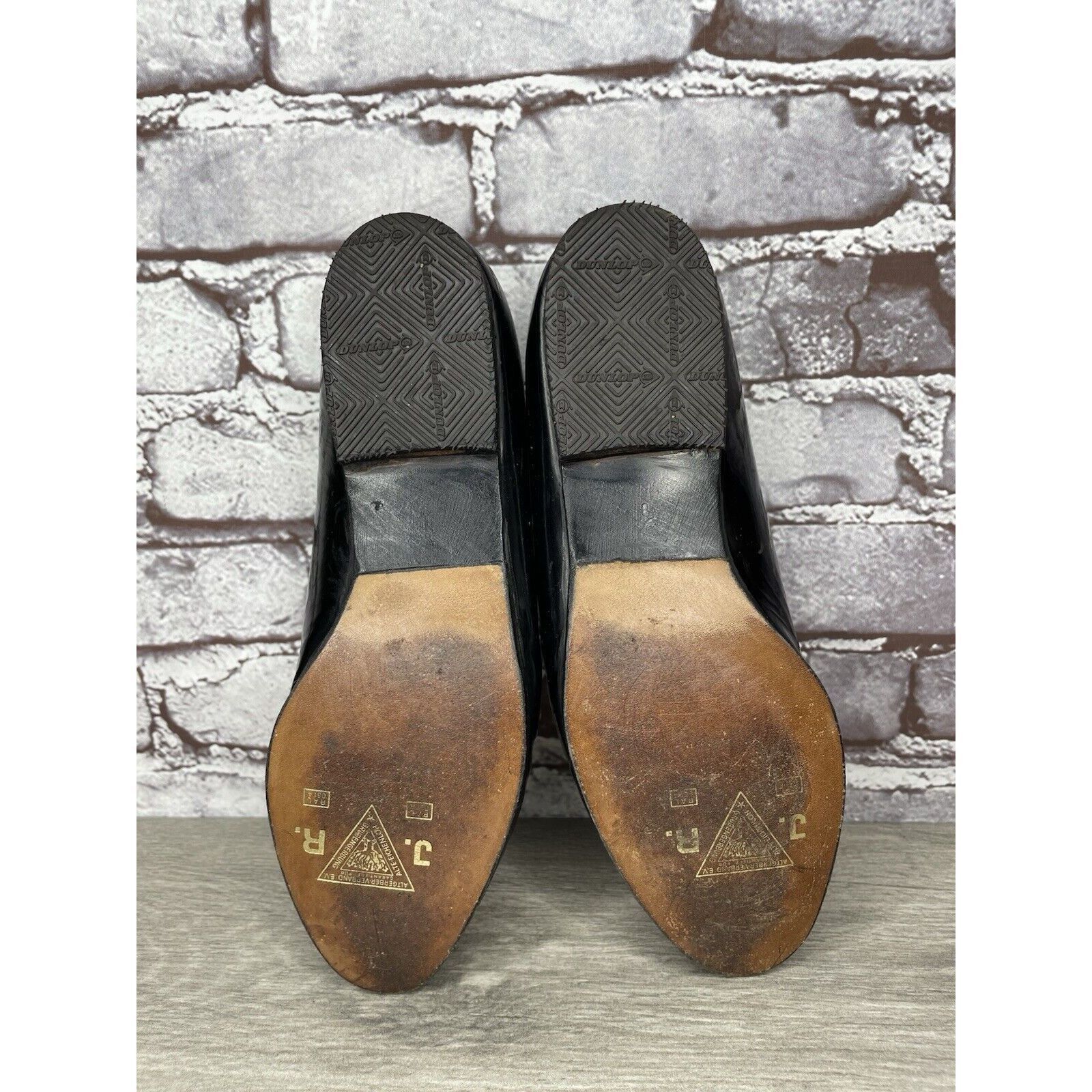 Other Maraolo Black Patent Leather Slip On Loafers Shoes Women Sz Size US 8 / IT 38 - 7 Thumbnail