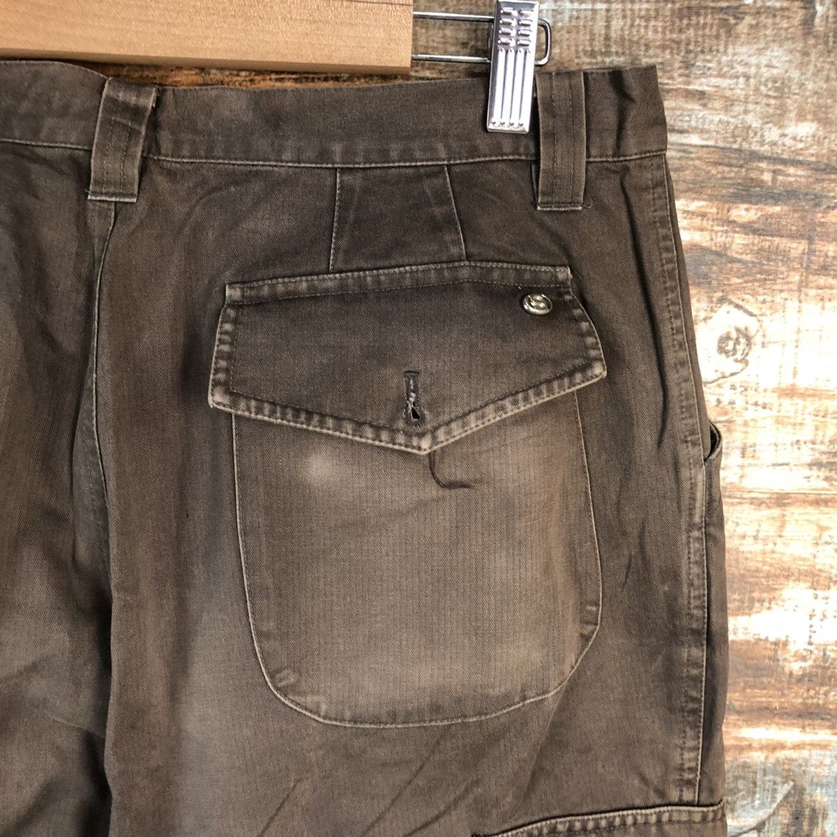 Japanese Brand DL Superga Sportwear Brown Cargo Multipocket Pants #C094 Size US 30 / EU 46 - 17 Thumbnail