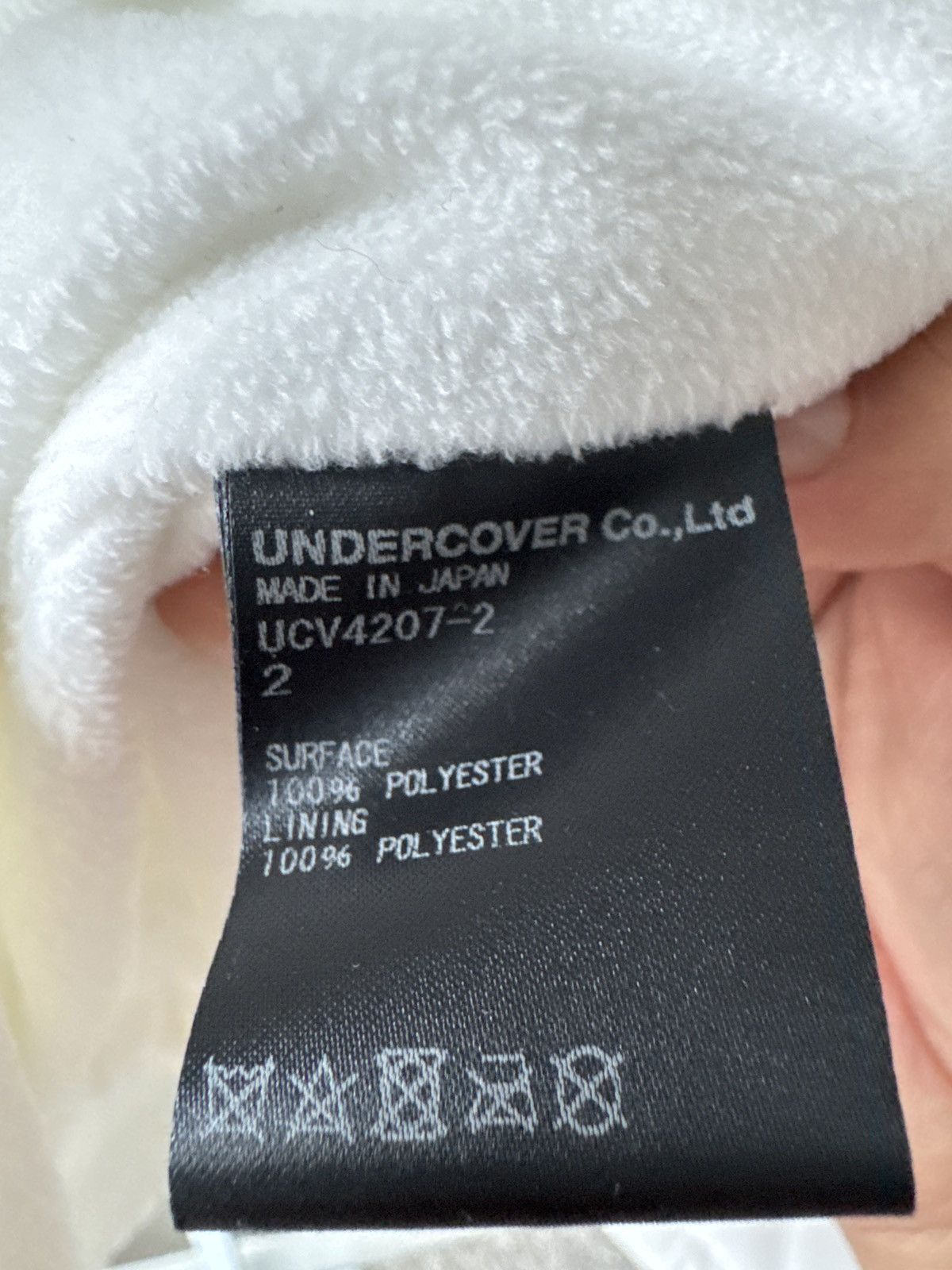 Undercover Undercover fleece lined cropped coaches jacket Size US M / EU 48-50 / 2 - 18 Thumbnail