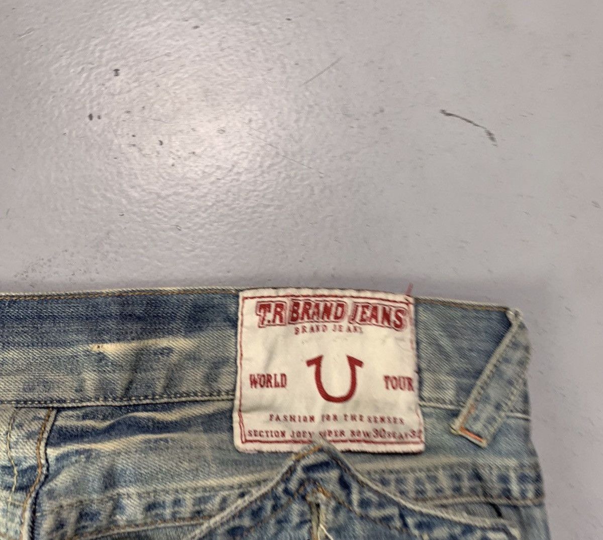 True Religion Vintage tr denim embroidered bootcut Size US 30 / EU 46 - 4 Thumbnail