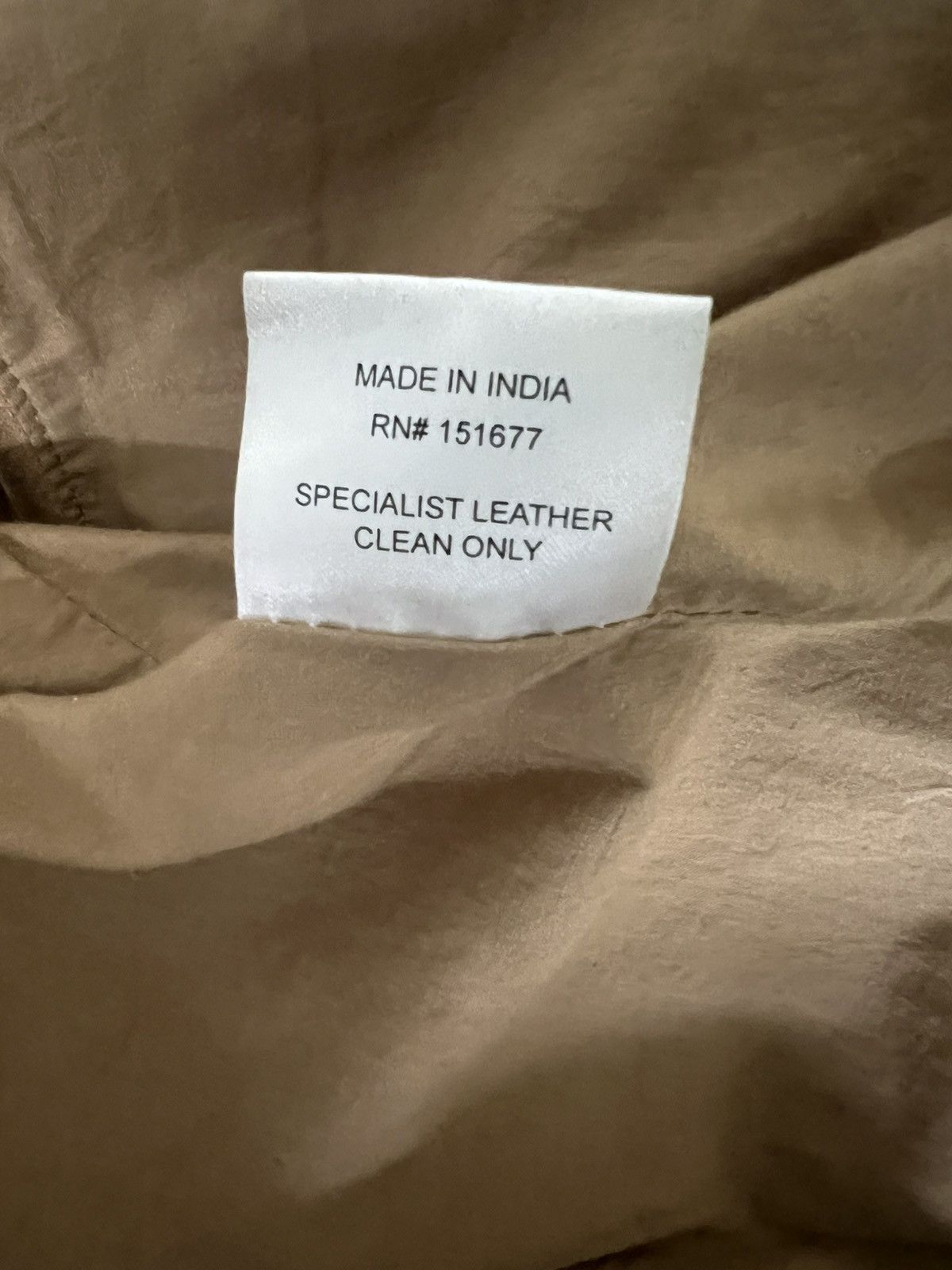 OAK Tan Suede Biker Jacket Size US M / EU 48-50 / 2 - 7 Thumbnail