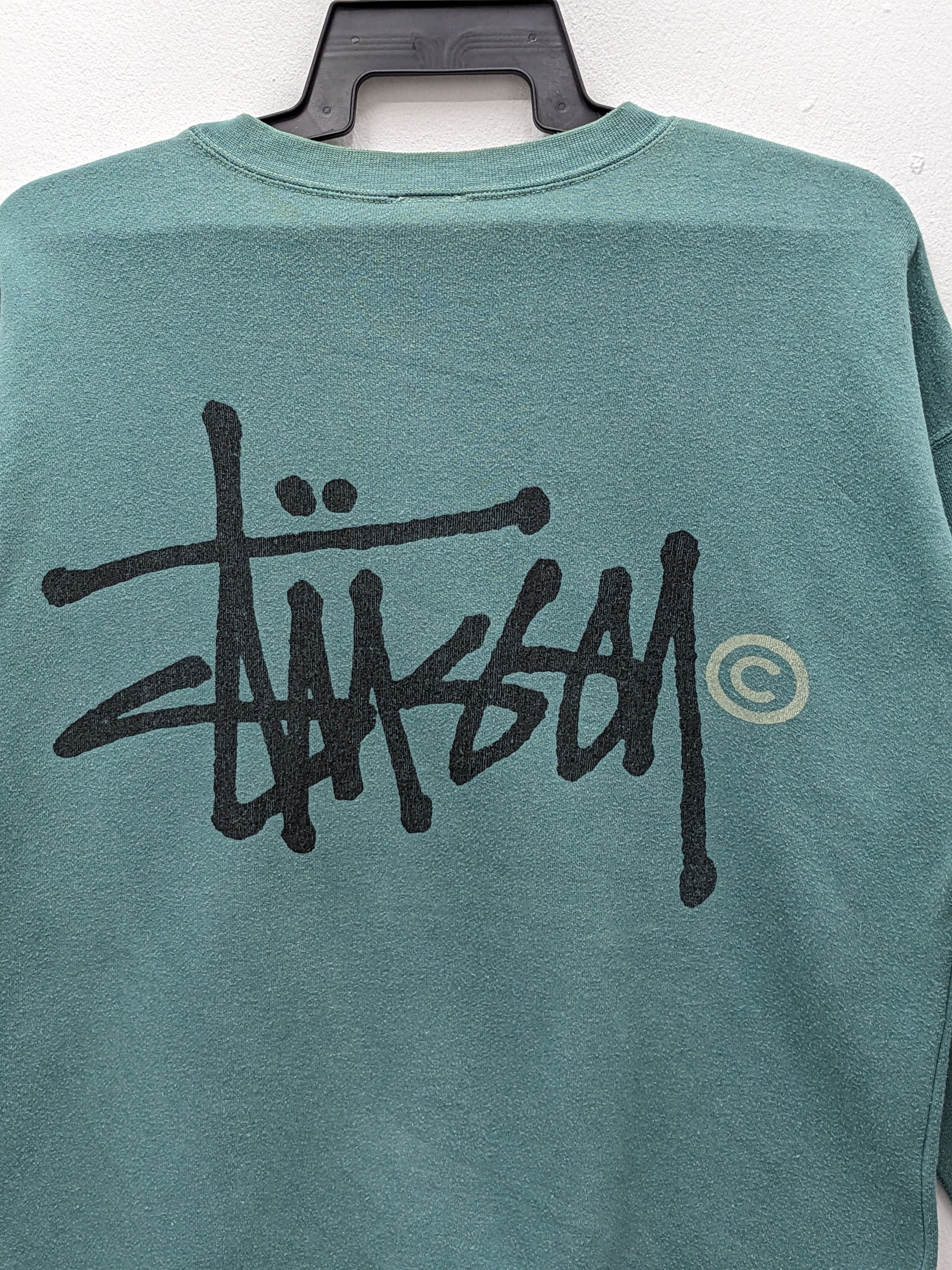 Stussy Vintage Stüssy Big Logo Crewneck Sweatshirt Size US L / EU 52-54 / 3 - 3 Thumbnail