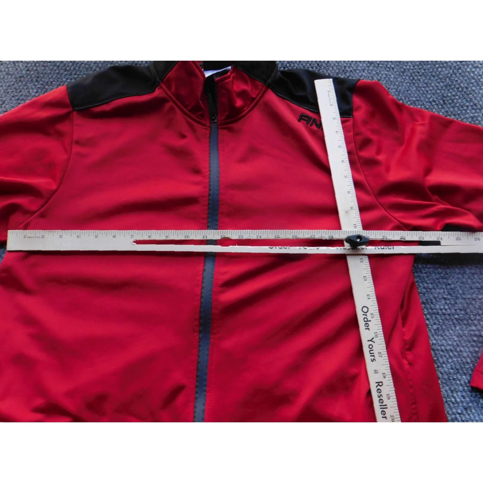 Vintage AND1 Jacket Mens XL Red Black Full Zip Performance Track Warm Up Athletic Top Size US XL / EU 56 / 4 - 7 Thumbnail