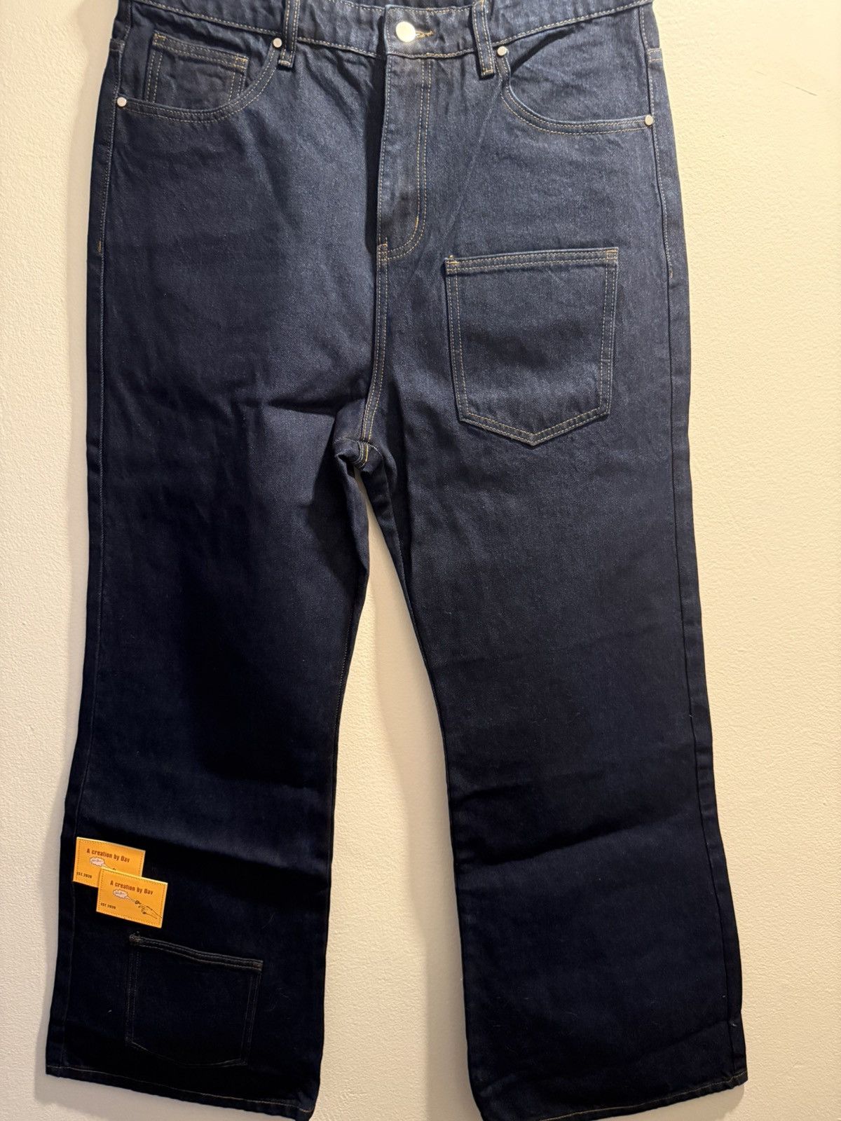 Zicmade Creationz By Dav ‘Runway’ Denim (Dark Wash) Size US 34 / EU 50 - 1 Thumbnail