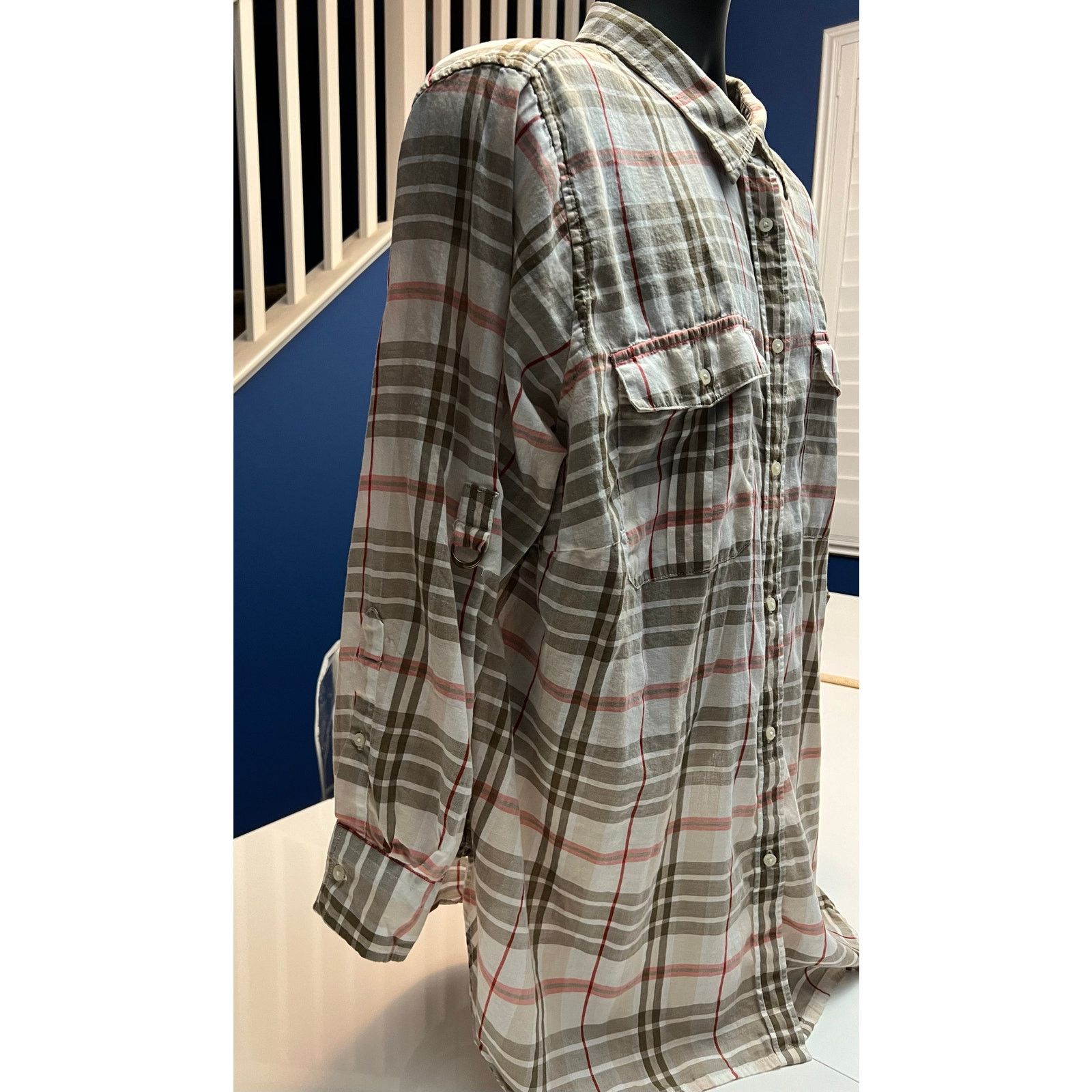 Lauren Ralph Lauren Woman’s Lauren Ralph Lauren 3X Plaid Button-Down Shirt Size 3XL / US 20-22 - 5 Thumbnail