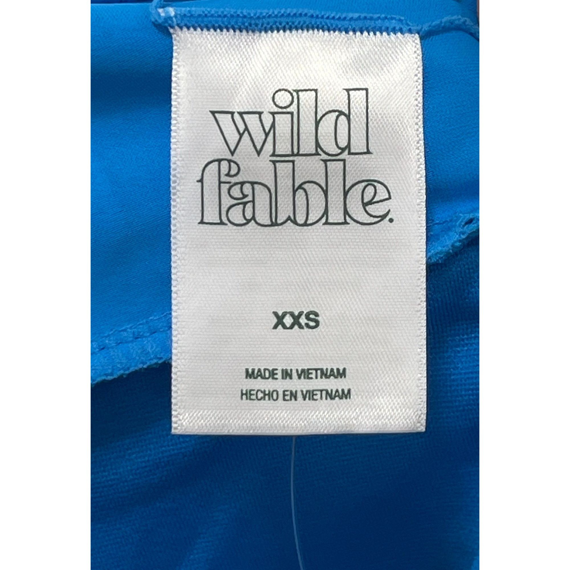 Other Wild Fable Women's High Waisted bike Shorts - Light Blue - X Size 24" / US 00 / IT 34 - 9 Thumbnail