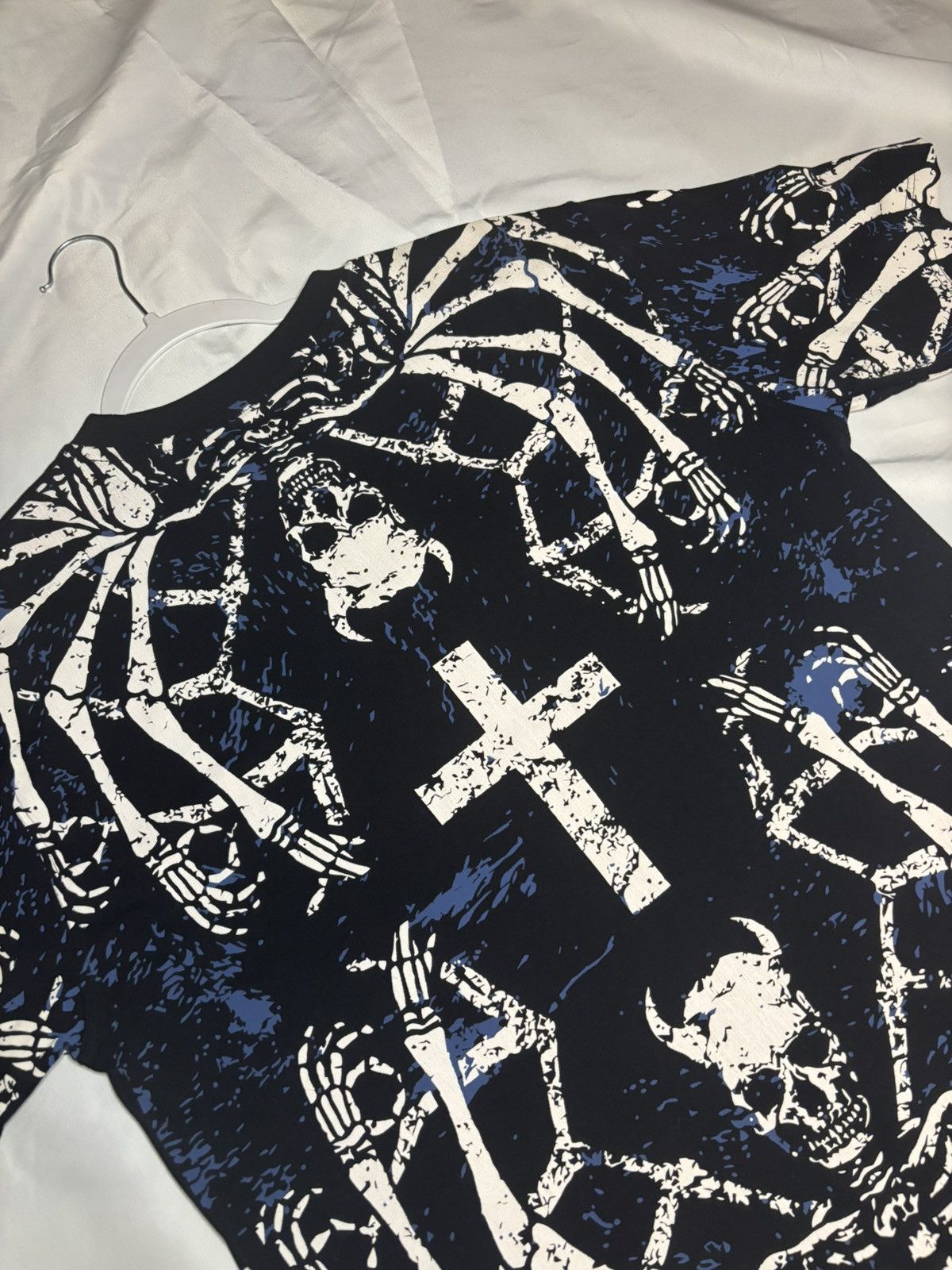 Superrradical HALF EVIL X SUPERRADICAL X UNWANTED skeleton T Size US M / EU 48-50 / 2 - 4 Thumbnail