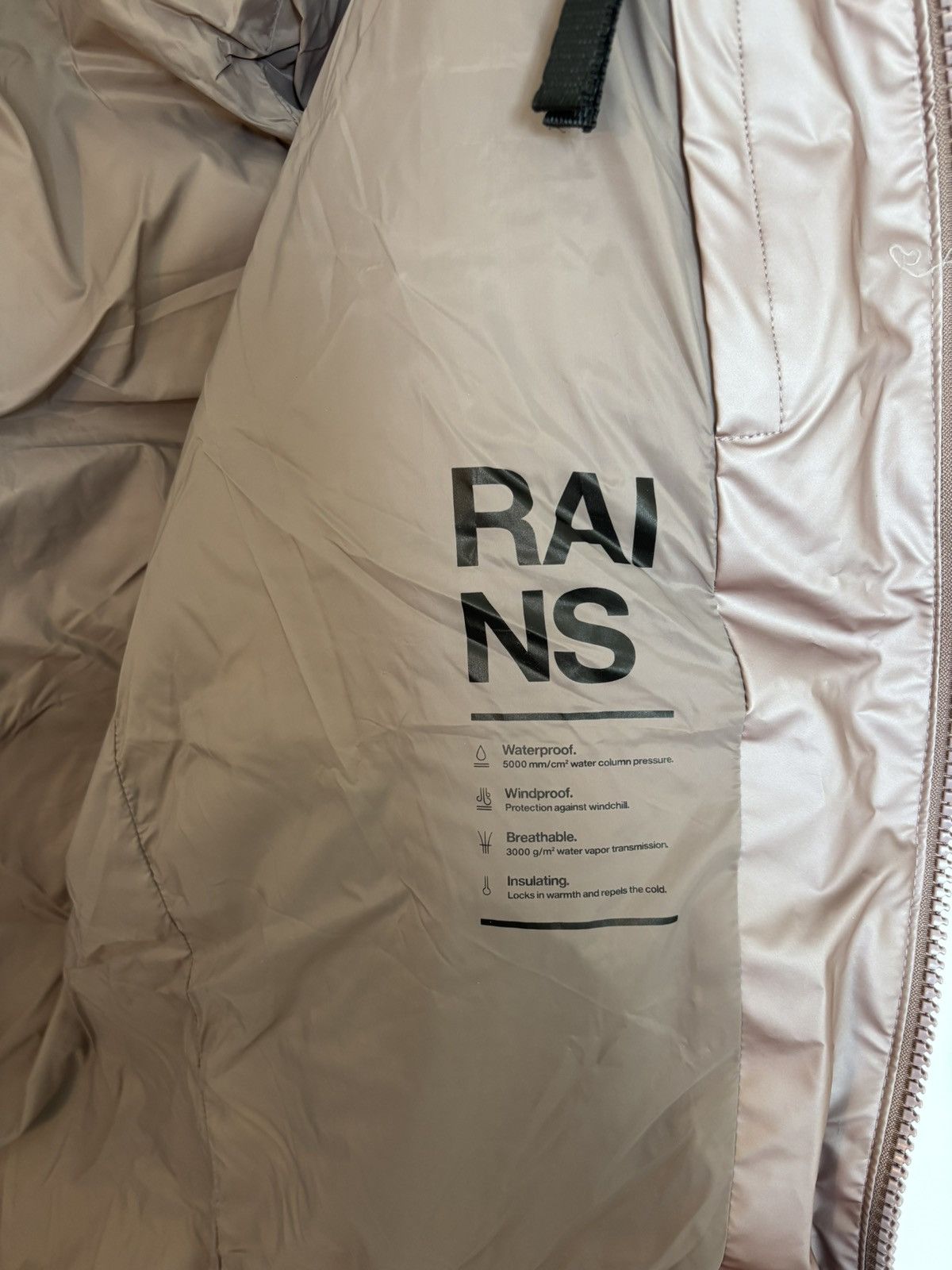 Rains Rains Alta Longer Puffer Jacket Size XS / US 0-2 / IT 36-38 - 5 Thumbnail