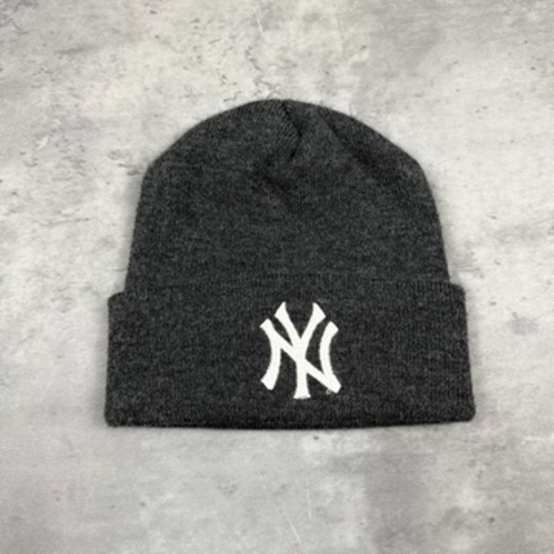 MLB × New York Yankees × Vintage Vintage New York Yankees MLB Gray Beanie Size ONE SIZE - 1 Thumbnail