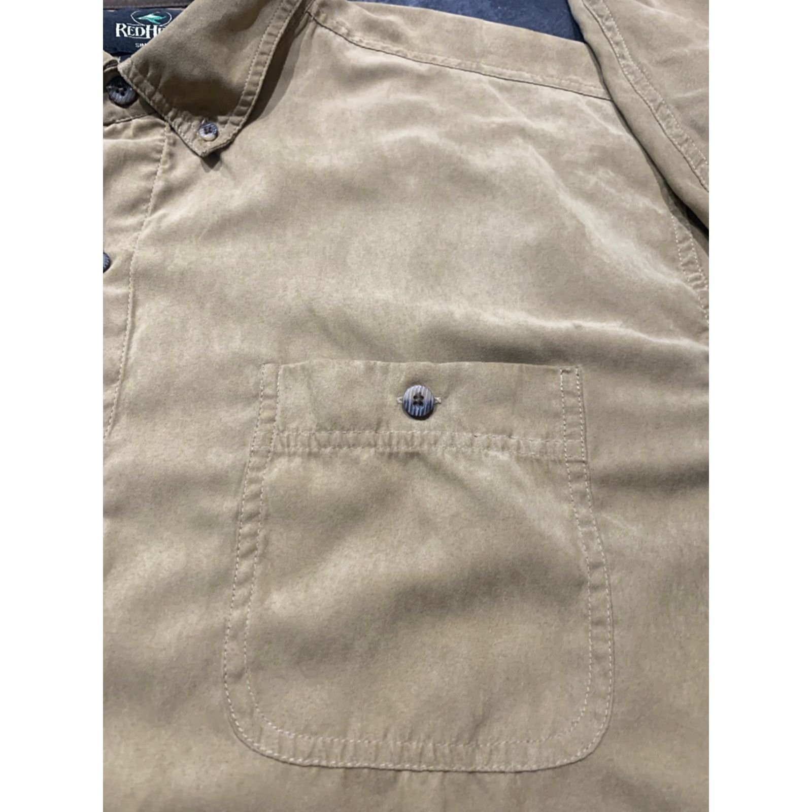 Vintage RedHead Men's XL Padded Canvas Hunting Shirt Button-Up Long Sleeve Brown Casual Outdoors Size US XL / EU 56 / 4 - 3 Thumbnail