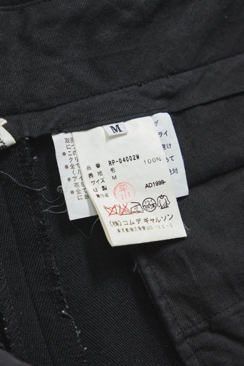 Comme des Garcons Comme des Garçons AD1992 Wool Pleated Trousers Size US 31 - 8 Thumbnail