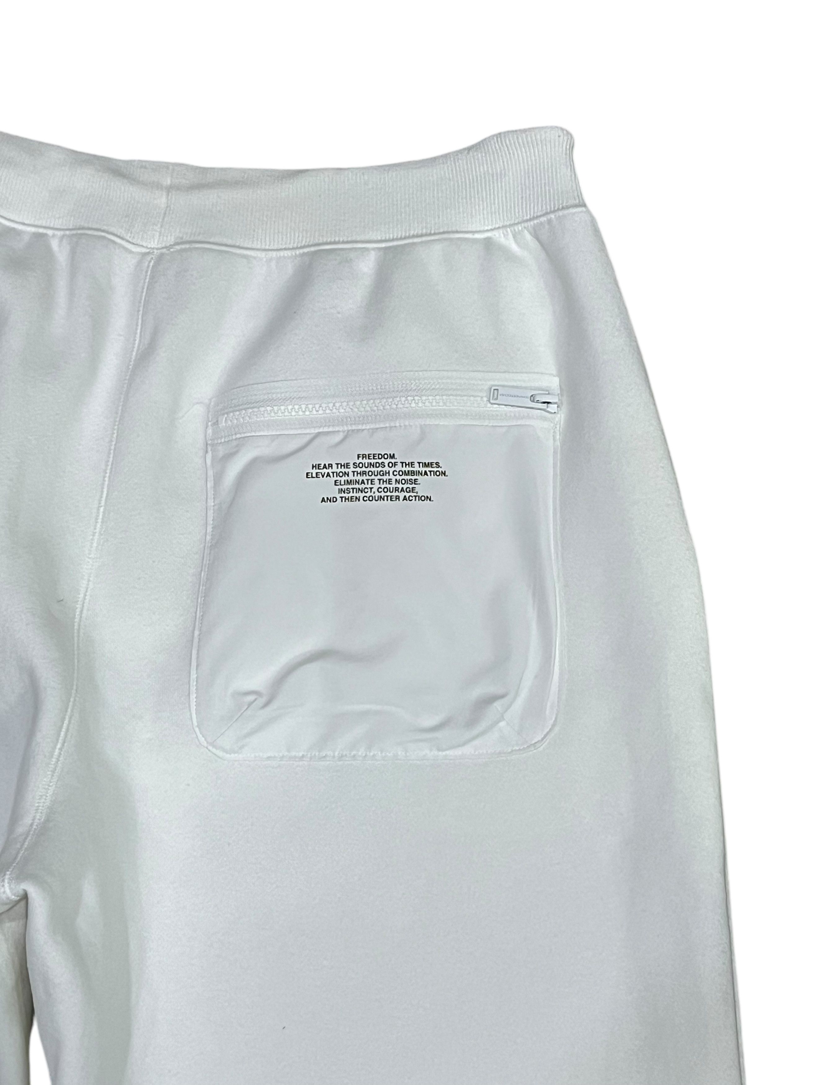 Undercover 🔥🎧"FREEDOM NOISE" GUxUNDERCOVER White Sweat Pants Size US 34 / EU 50 - 5 Thumbnail