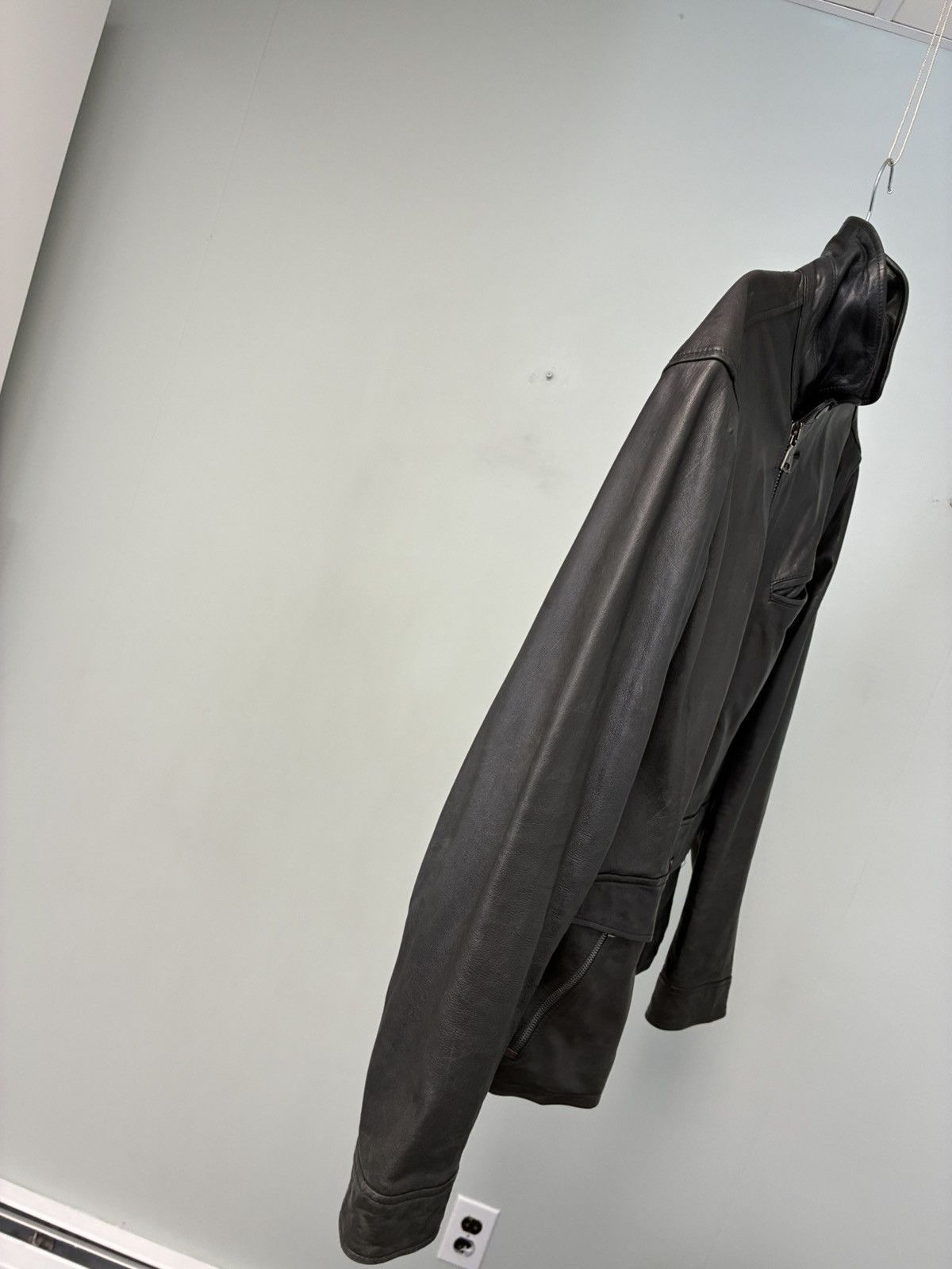 John Varvatos Biker Moto Leather Jacket EU 52 USA 42 Size US L / EU 52-54 / 3 - 12 Thumbnail