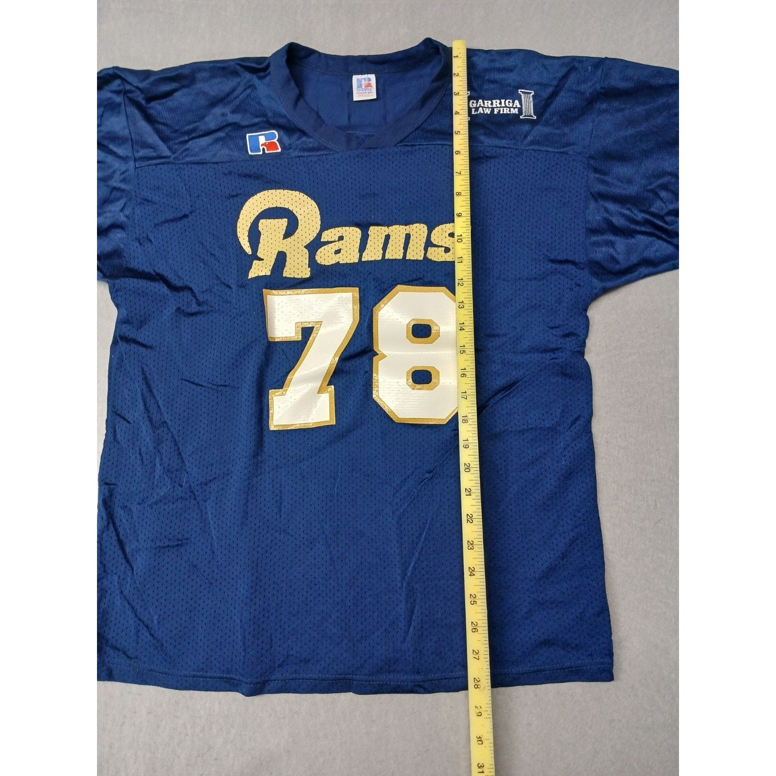 Russell Athletic Russell Athletics (Youth XXL) NFL St. Louis Rams Jersey Size US XXL / EU 58 / 5 - 3 Thumbnail