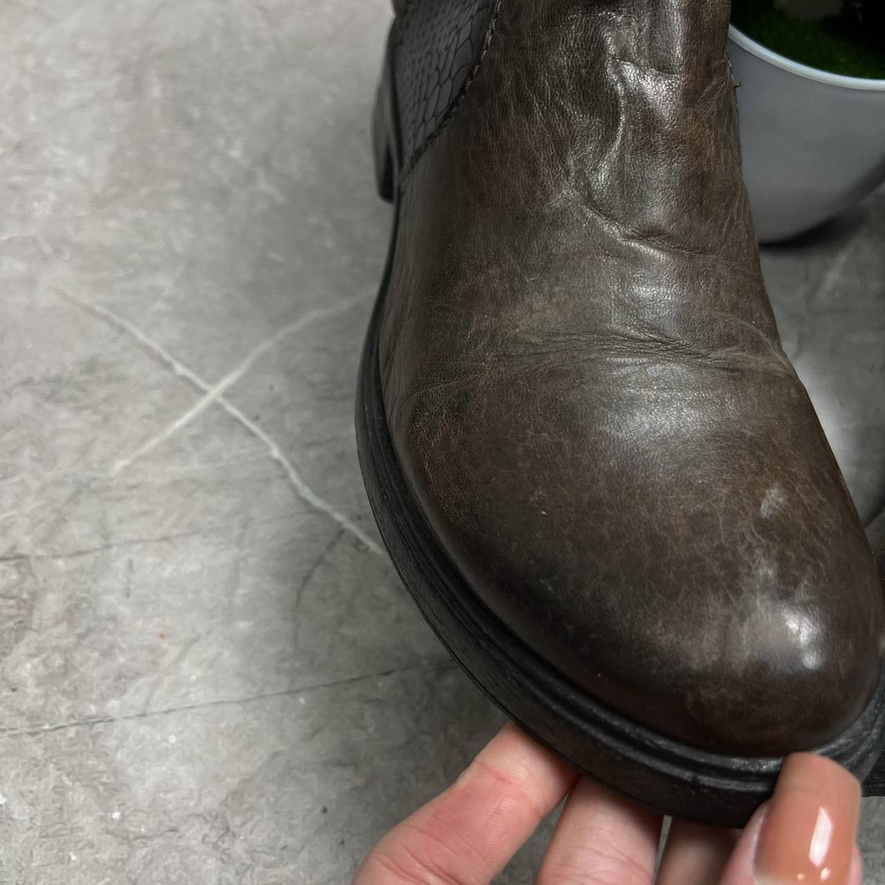 Japanese Brand Vintage AS.98 AirStep Style Acnle Leaher Biker Italian Boots Size US 8 / EU 41 - 10 Thumbnail